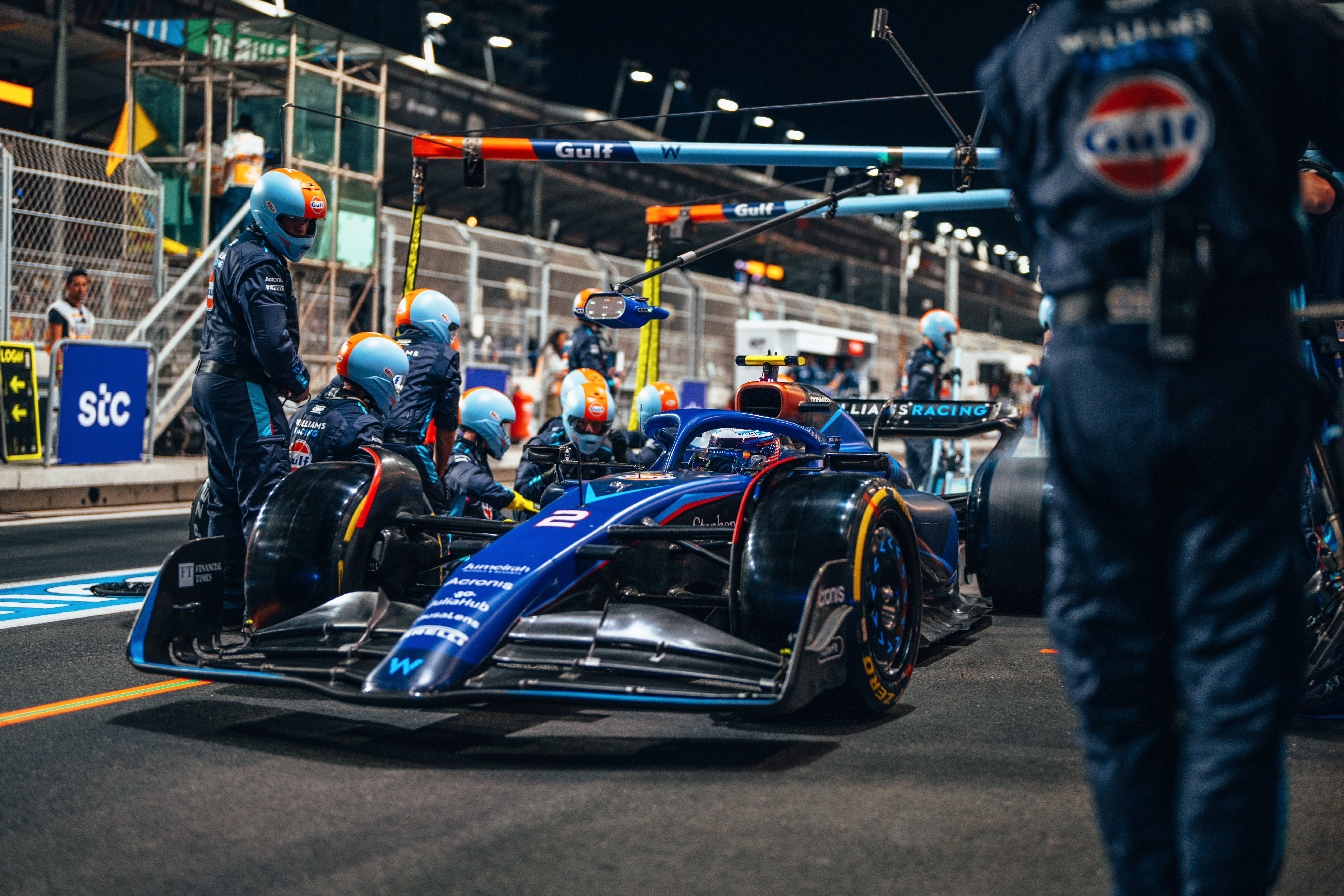 Never stationary for long.