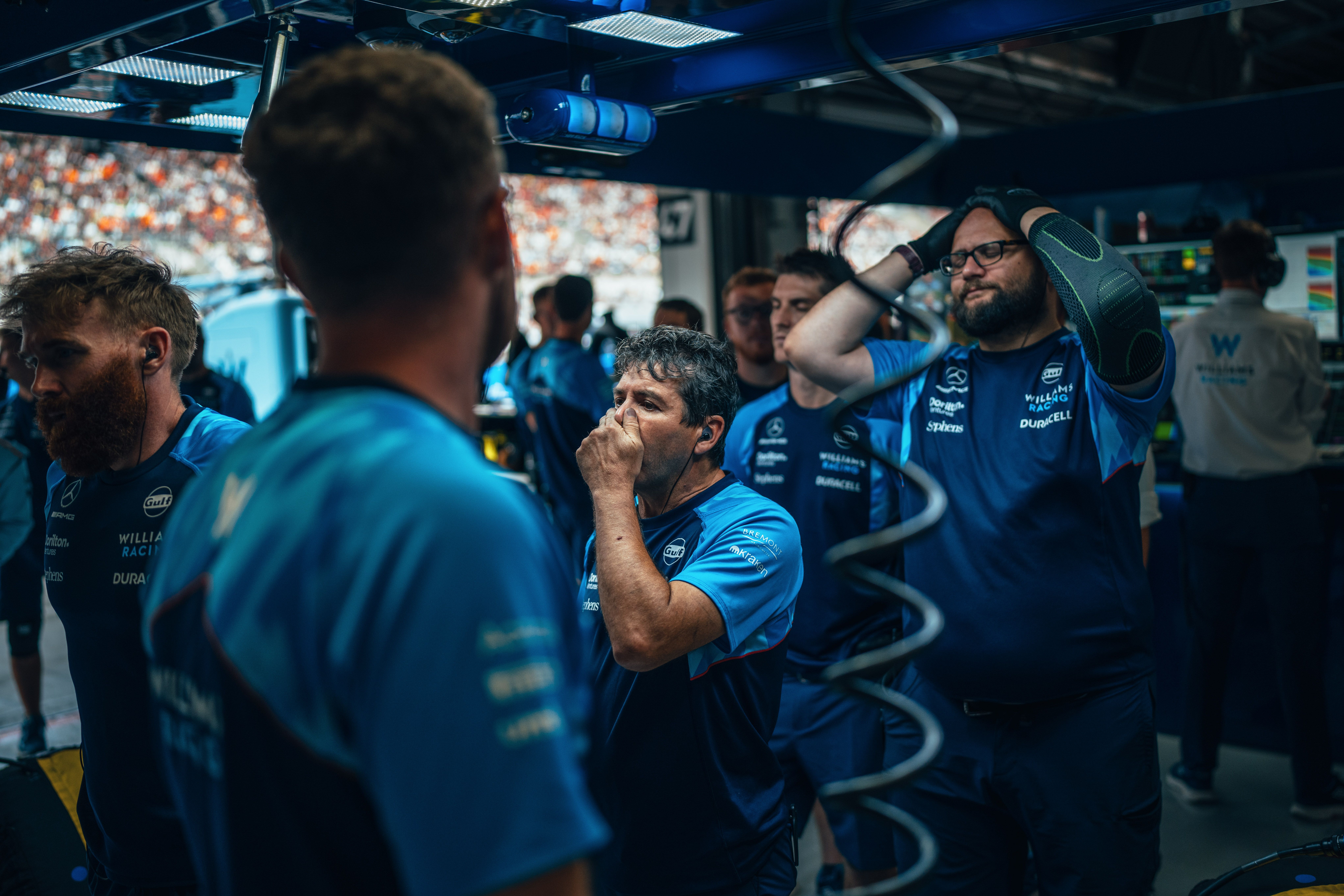 Not what we wanted to see in Qualifying.