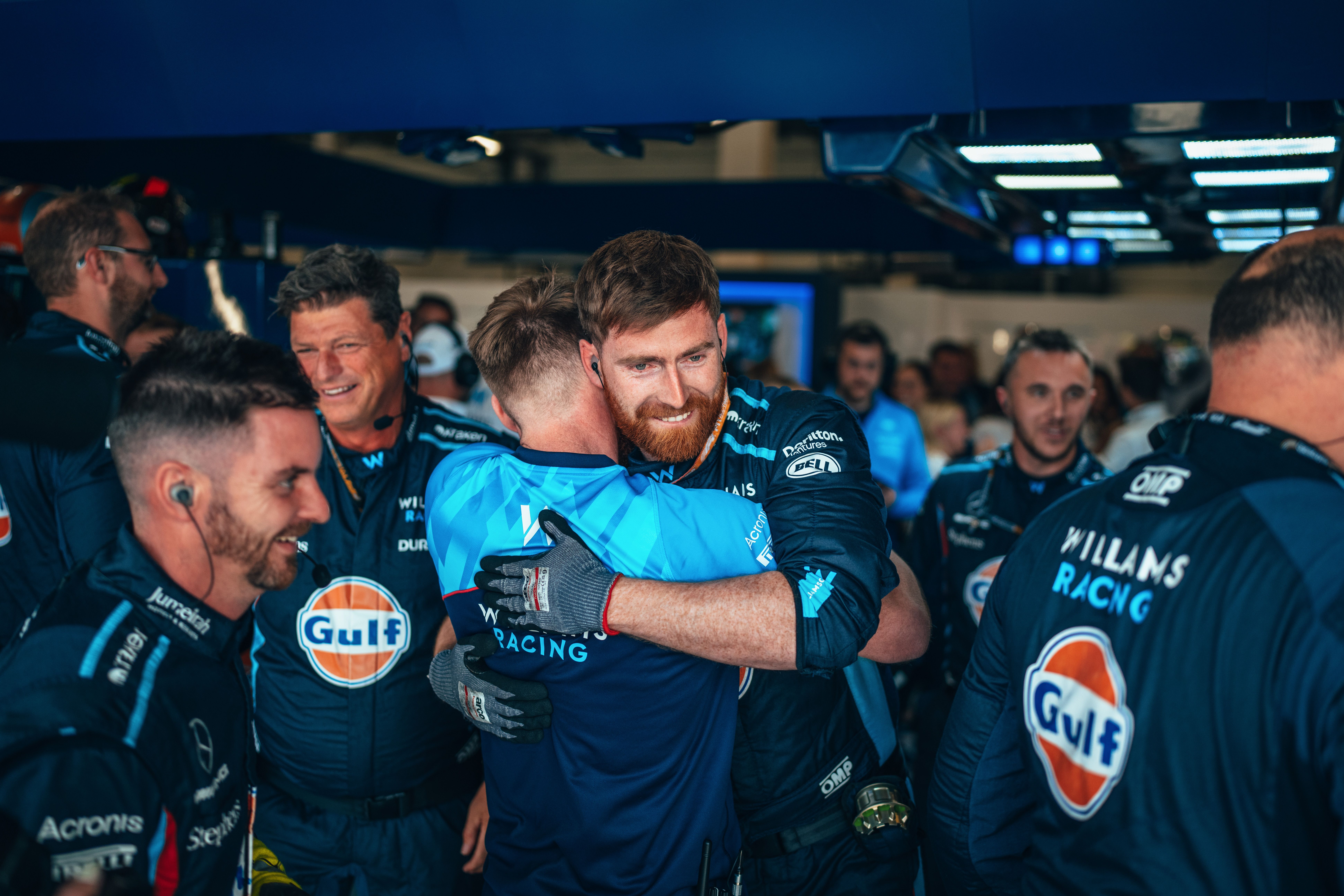 Well done, team! P8 and P11.