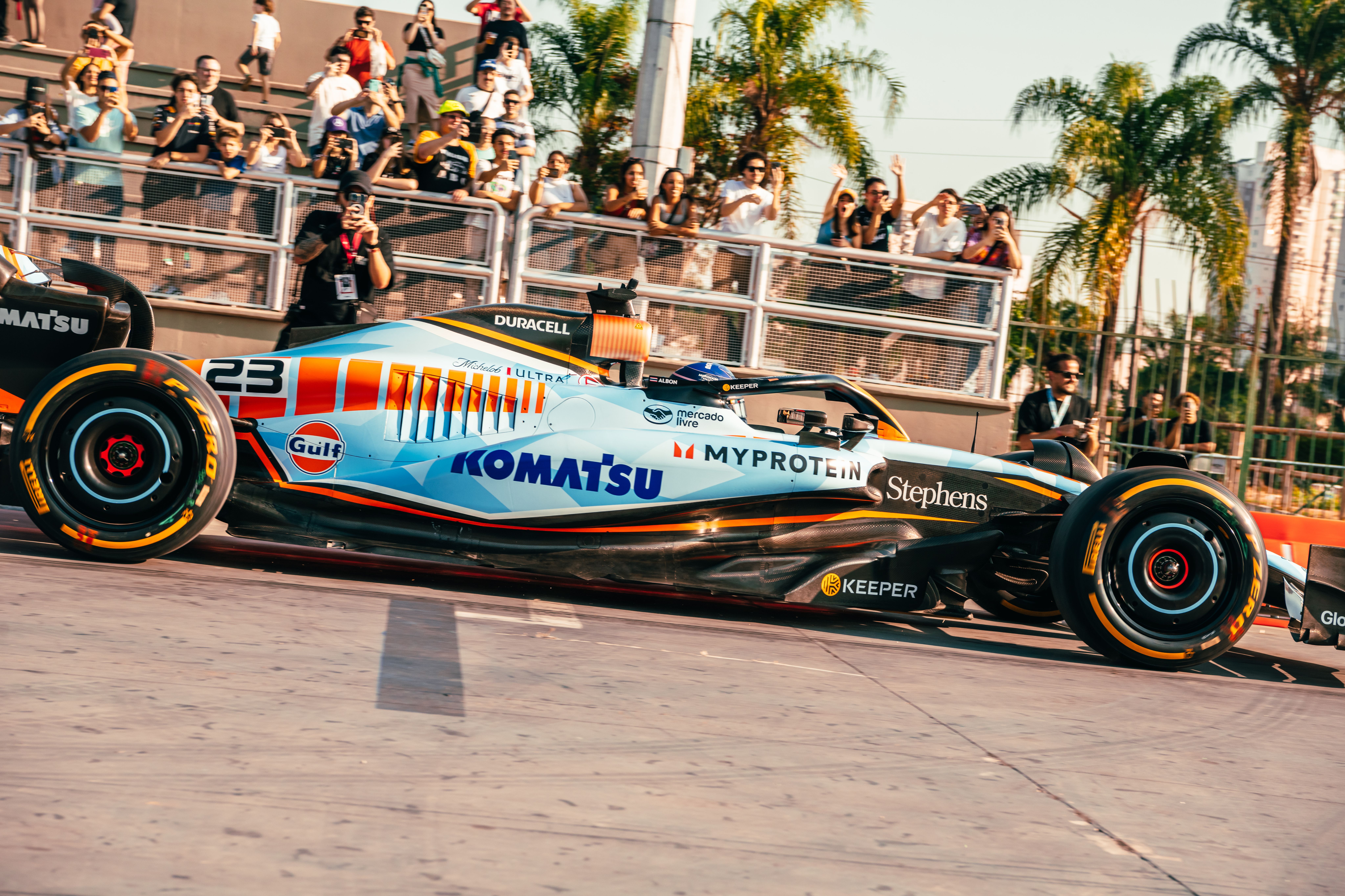 Glowing in golden hour.