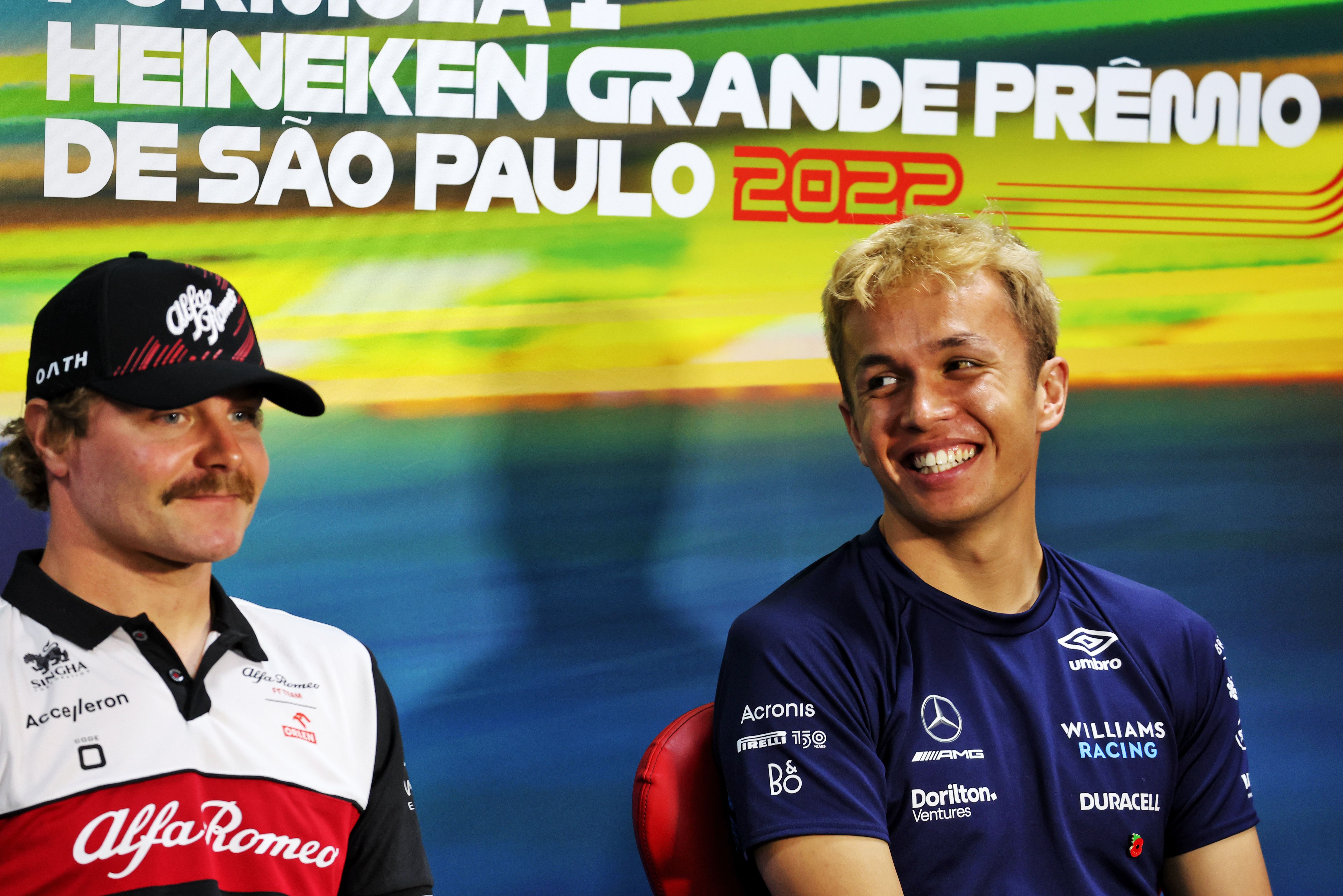 With changing hairstyles, Alex is usually the master of disguise in the paddock. It seems he’s inspired others to change their look this Movember.