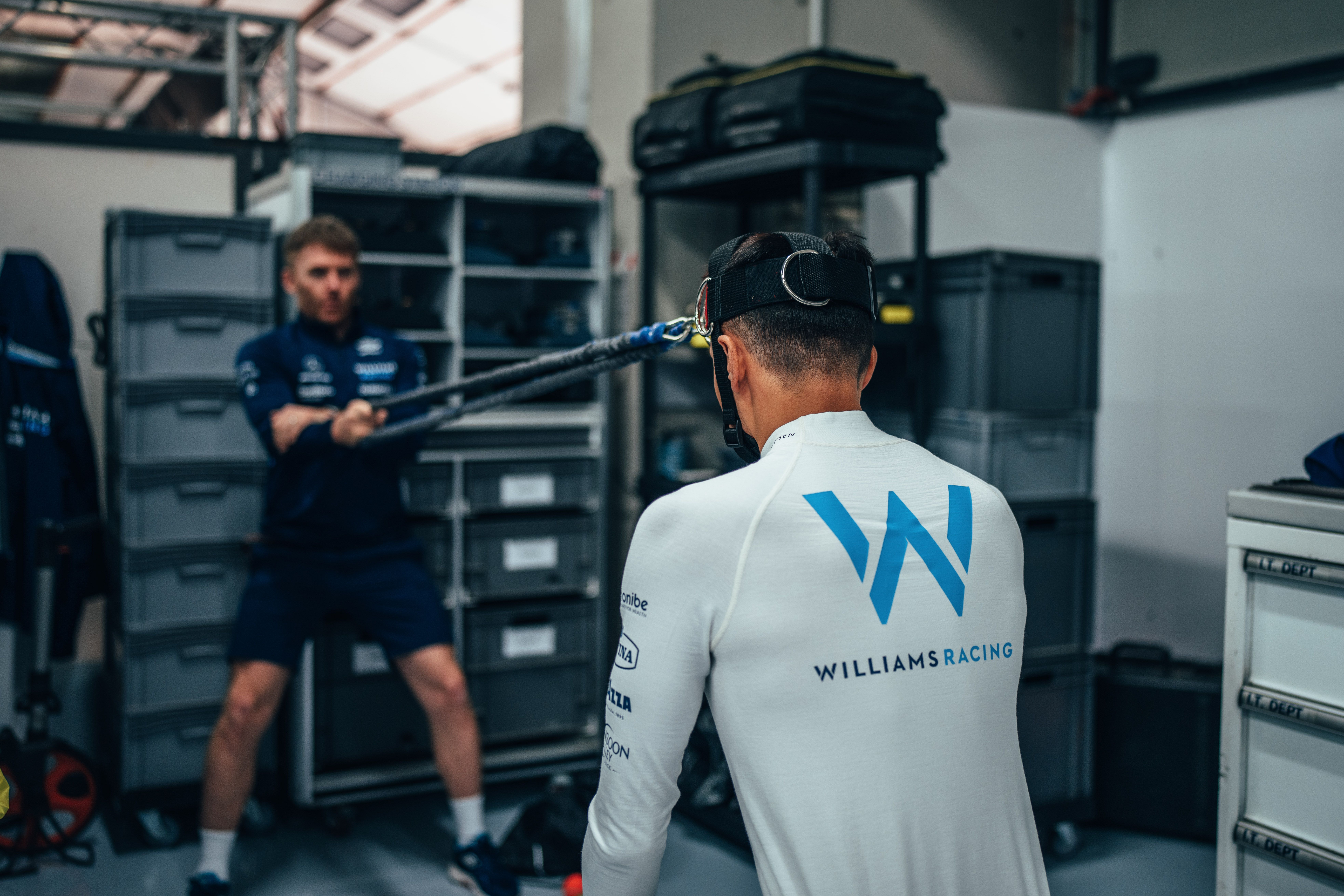 And working the neck