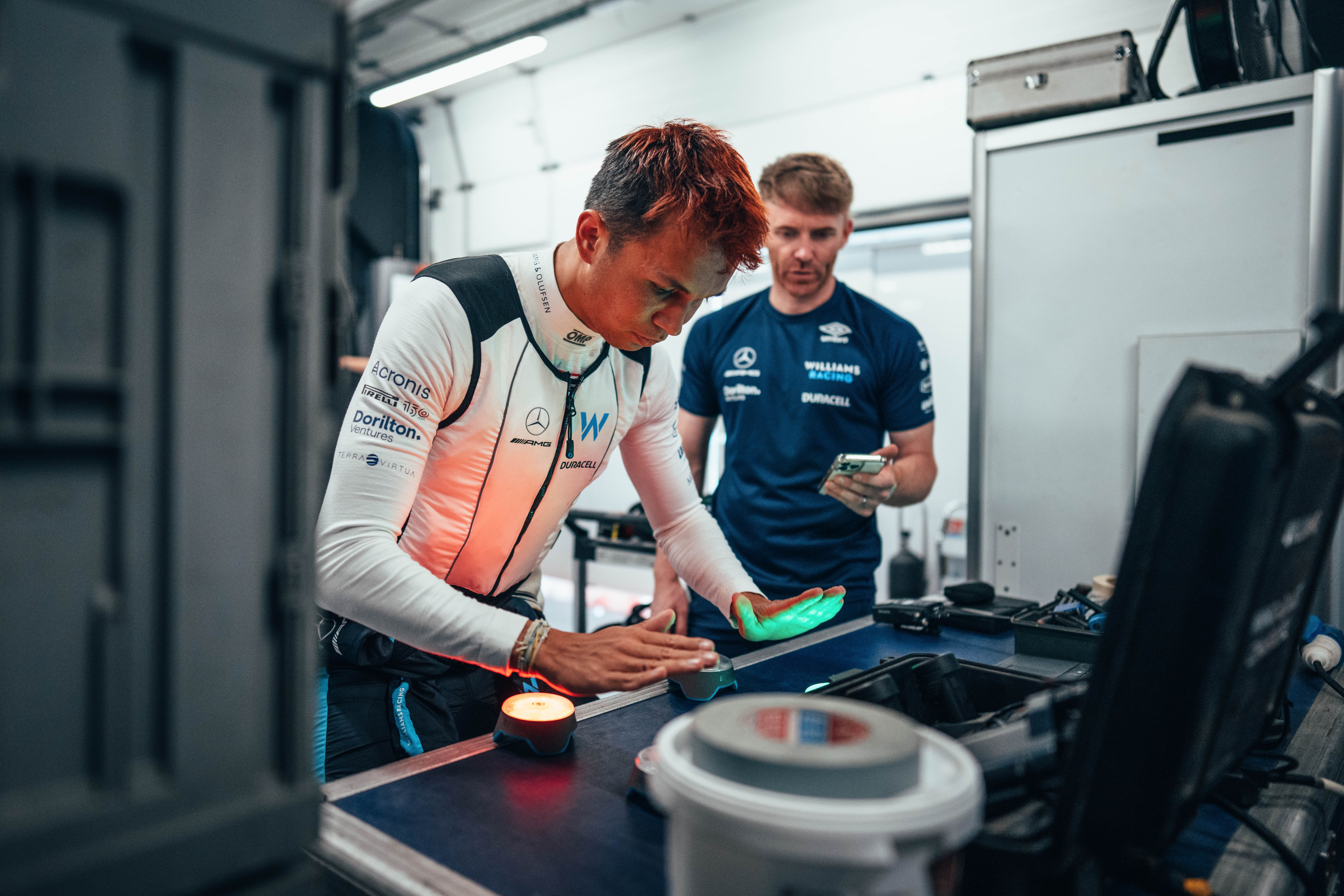 Limbering up for quali