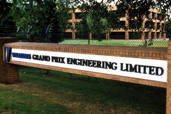 The front entrance to our Grove factory in 1998