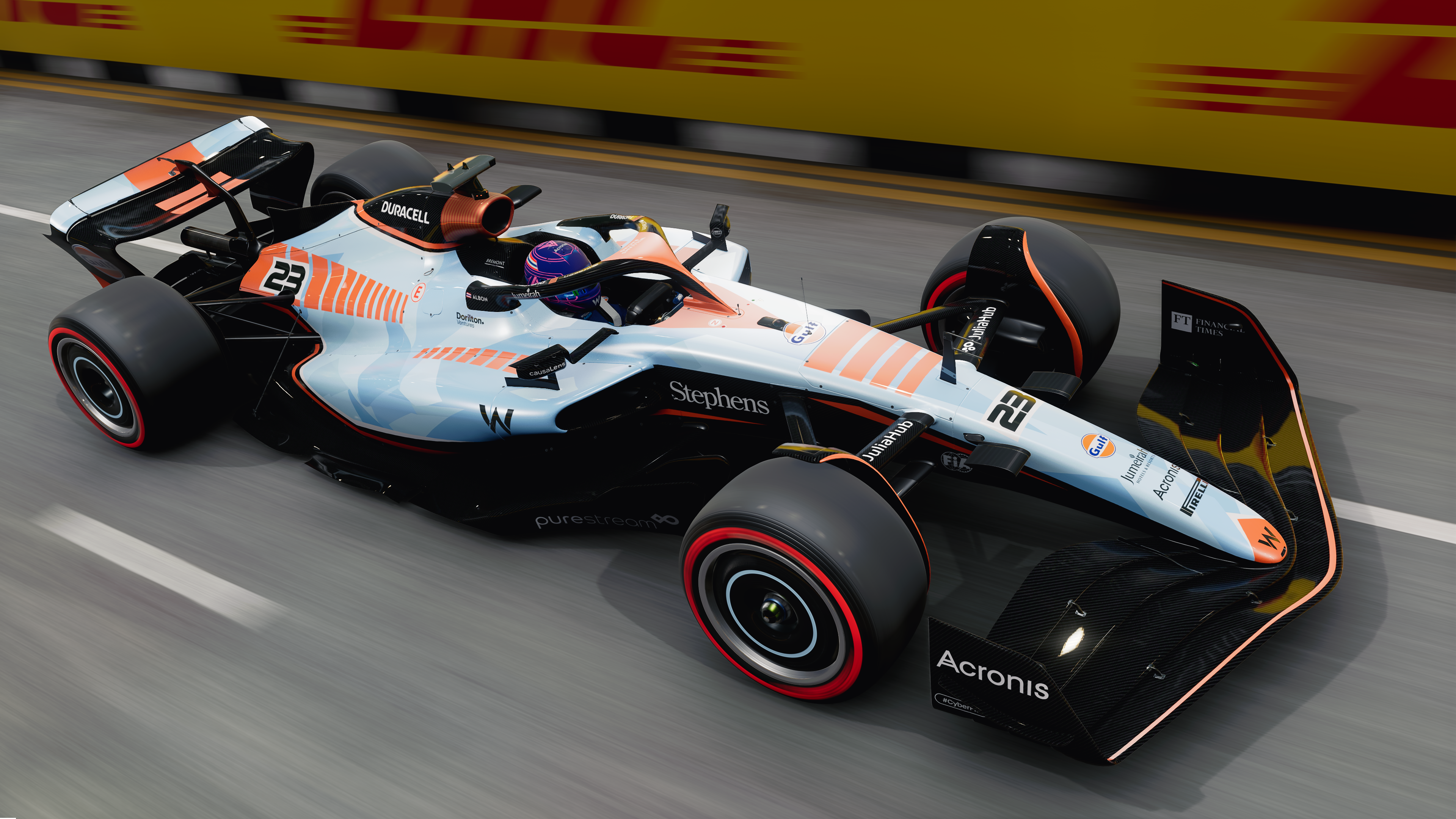 Now we can’t wait to see it on track in real life!