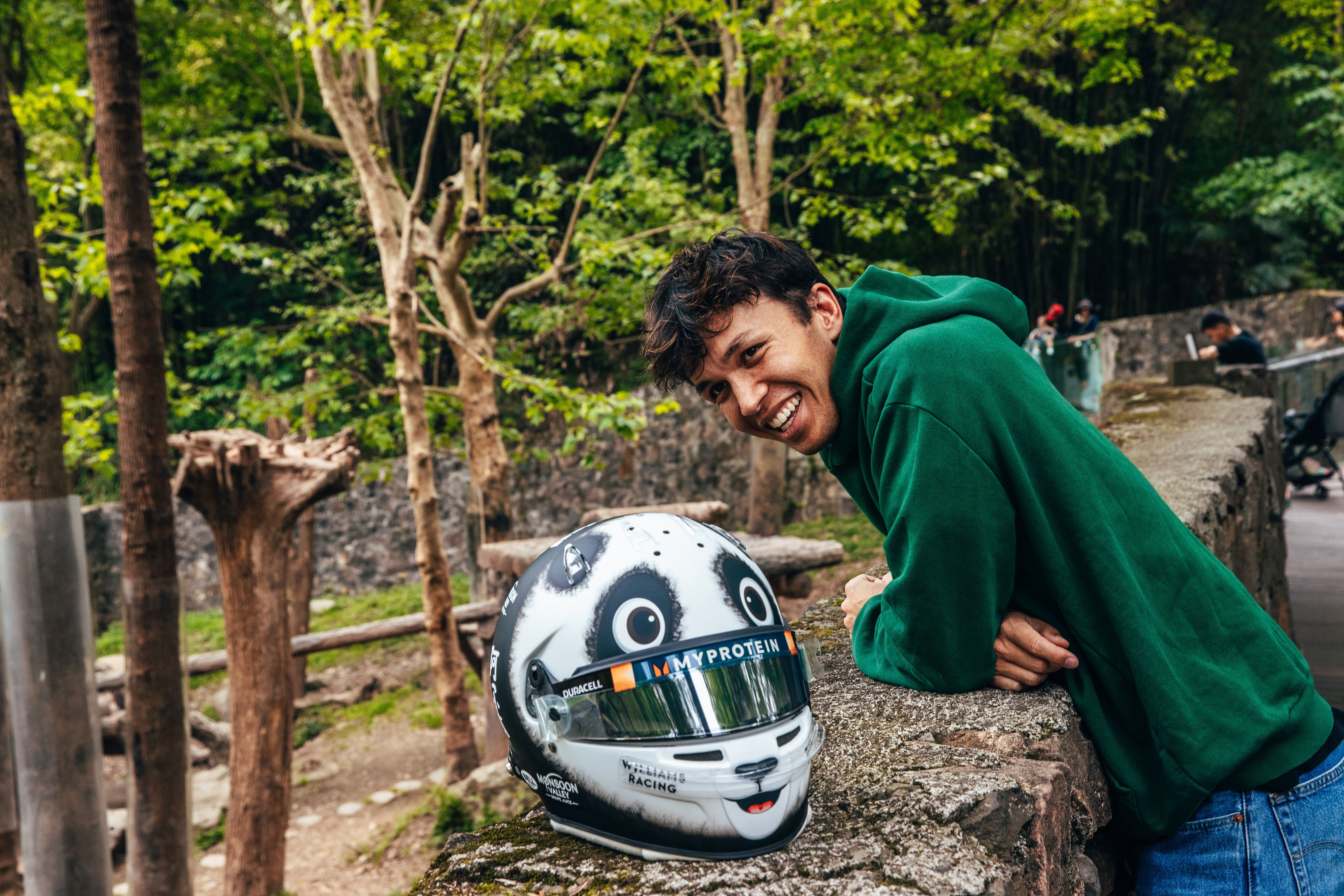 Introducing the Panda Helmet!