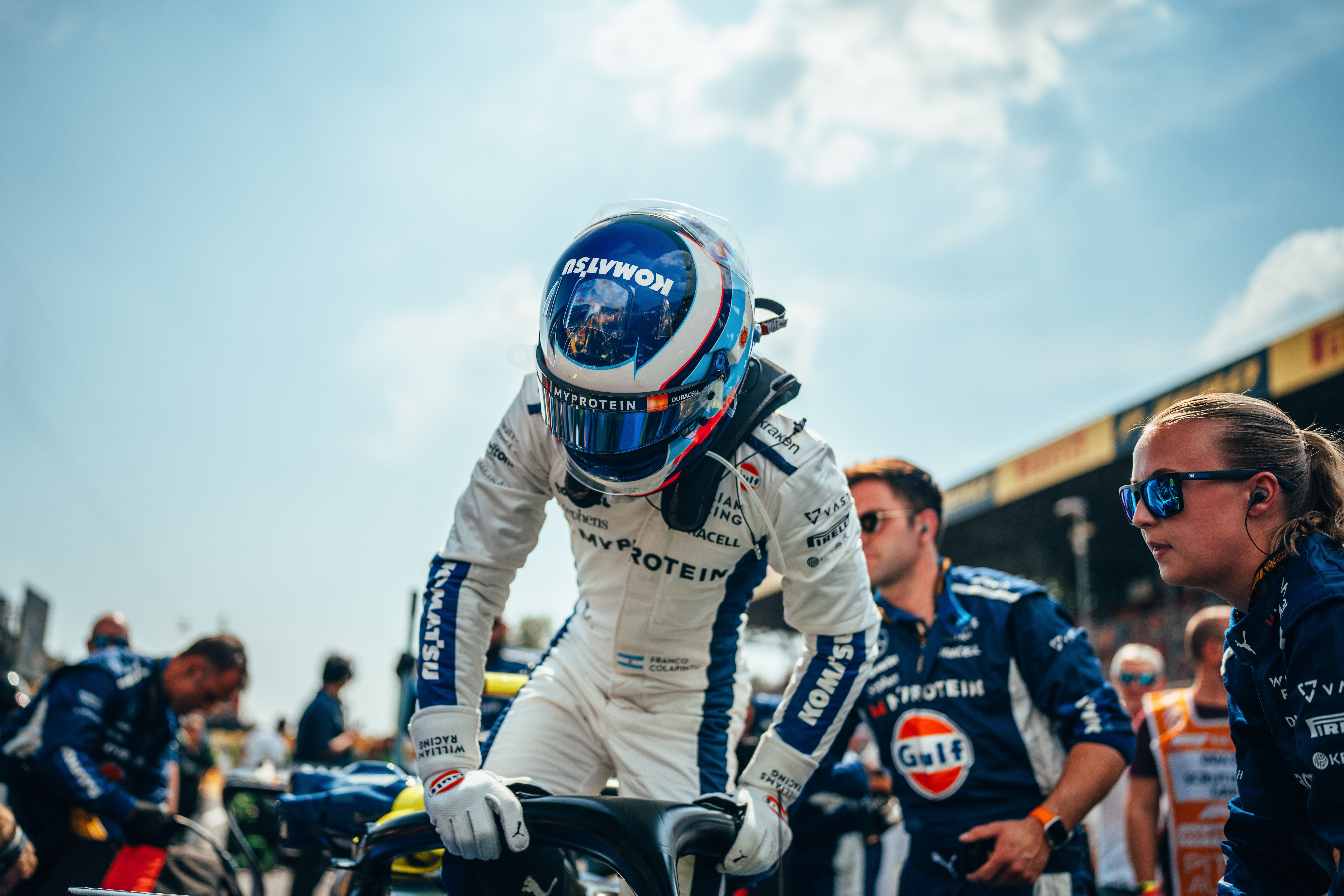 Reconnaissance laps complete.