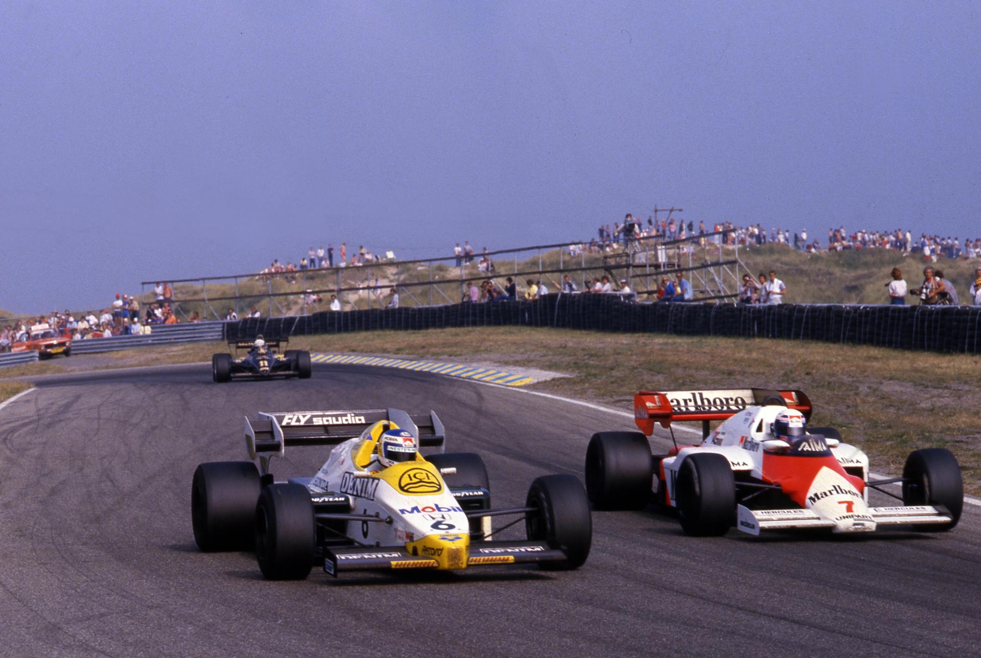 Keke lucha contra Alain Prost en 1984