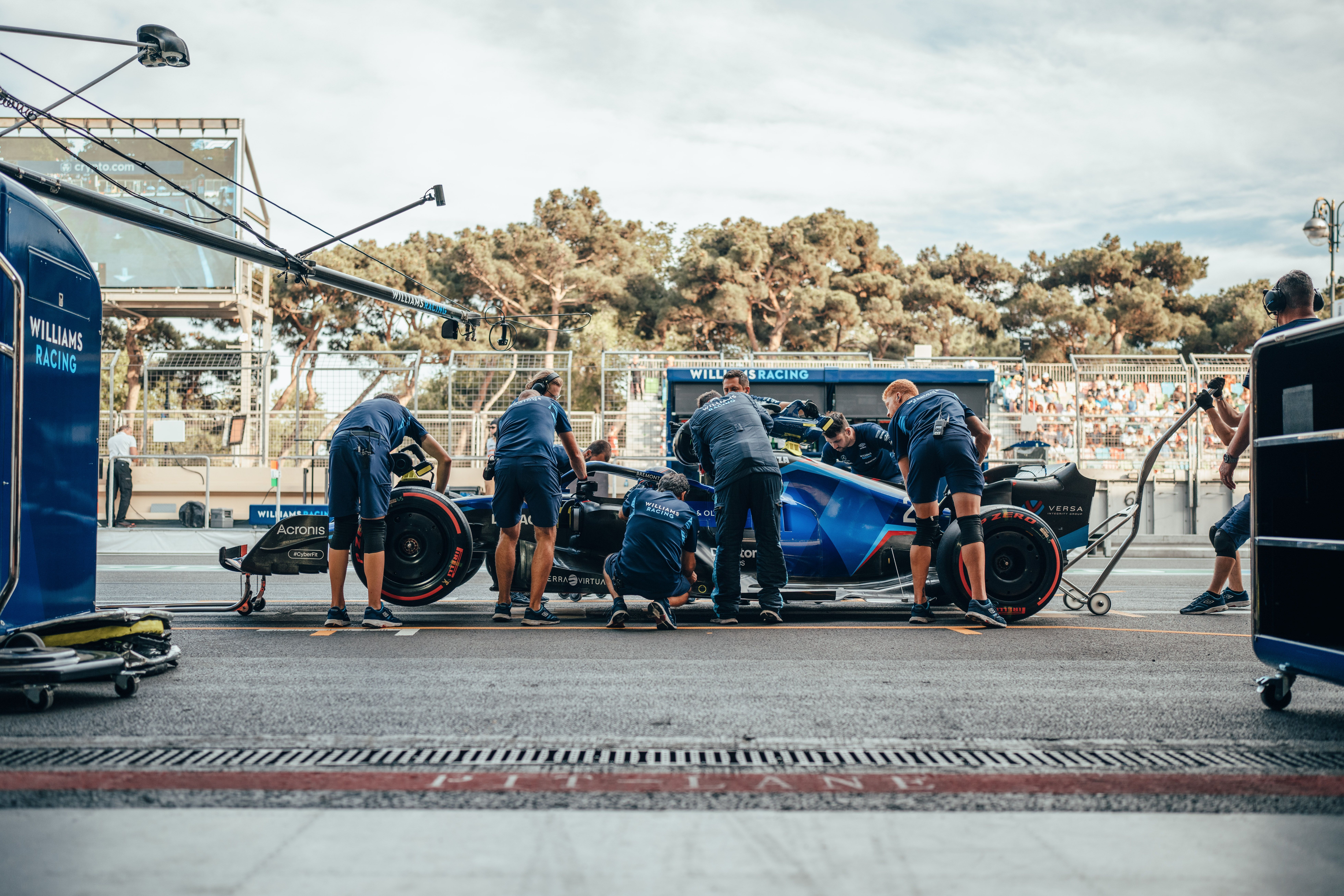 F1’s a team effort - onto Sunday