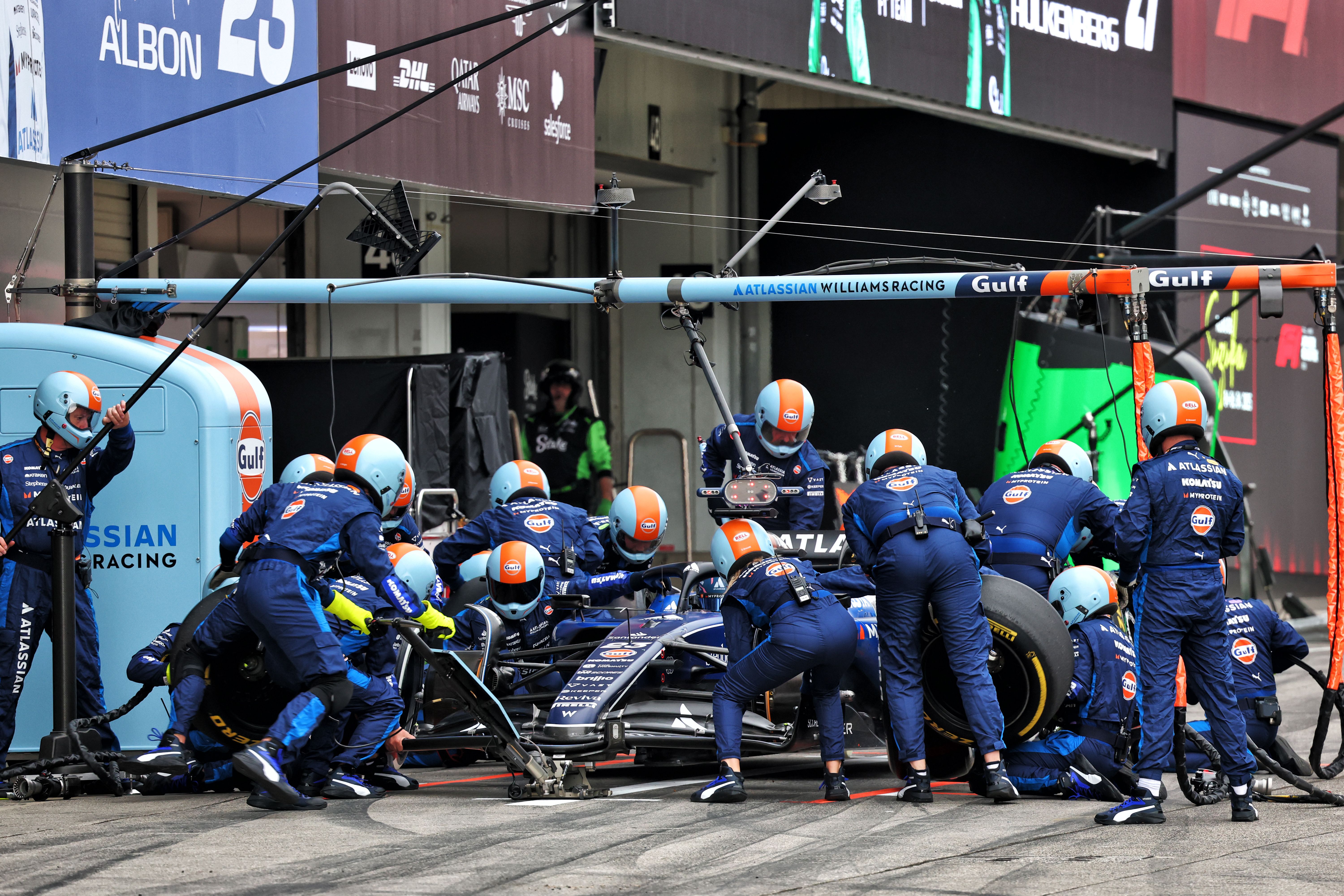 Another team effort helped Atlassian Williams to score more points