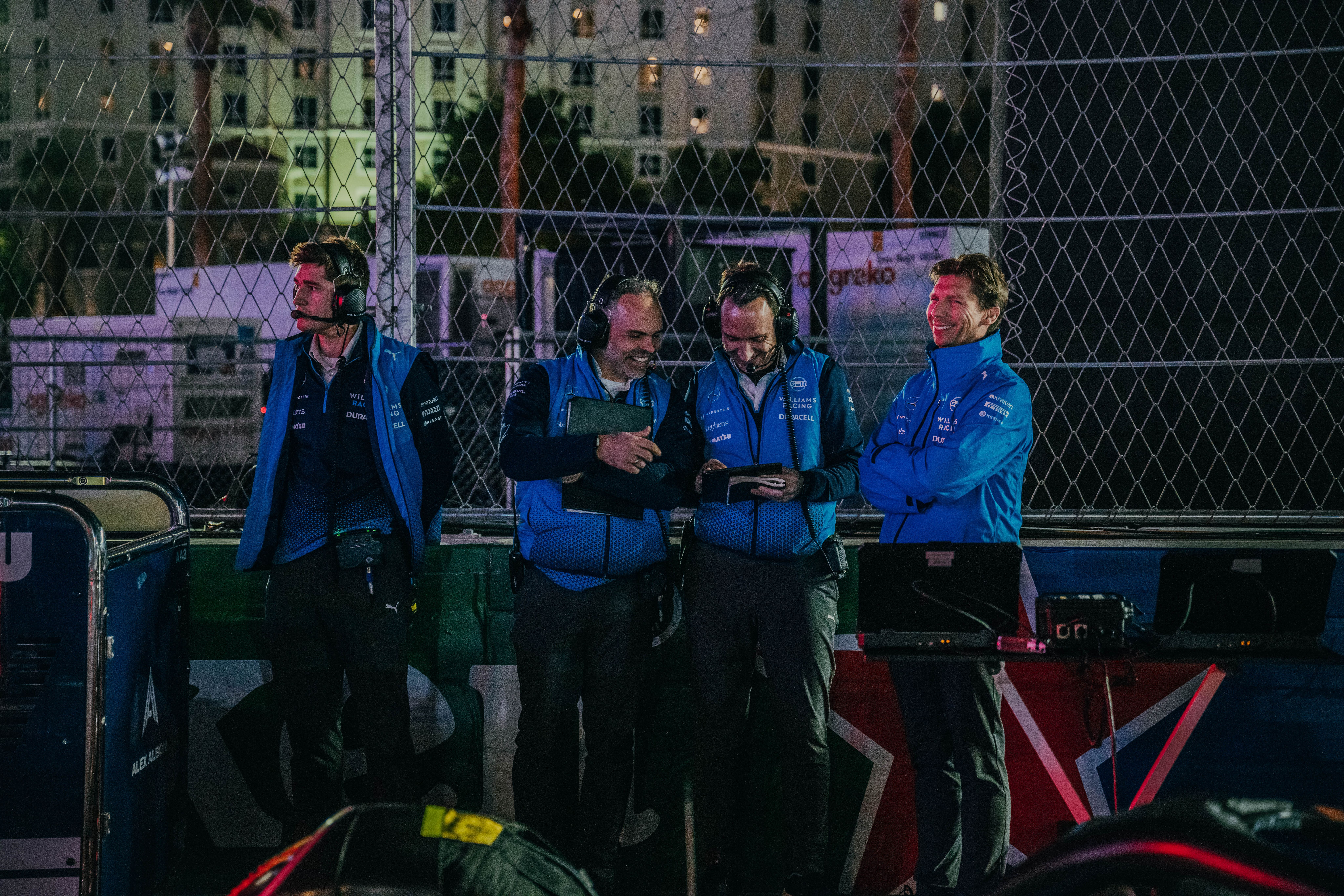 In the Vegas spirit.