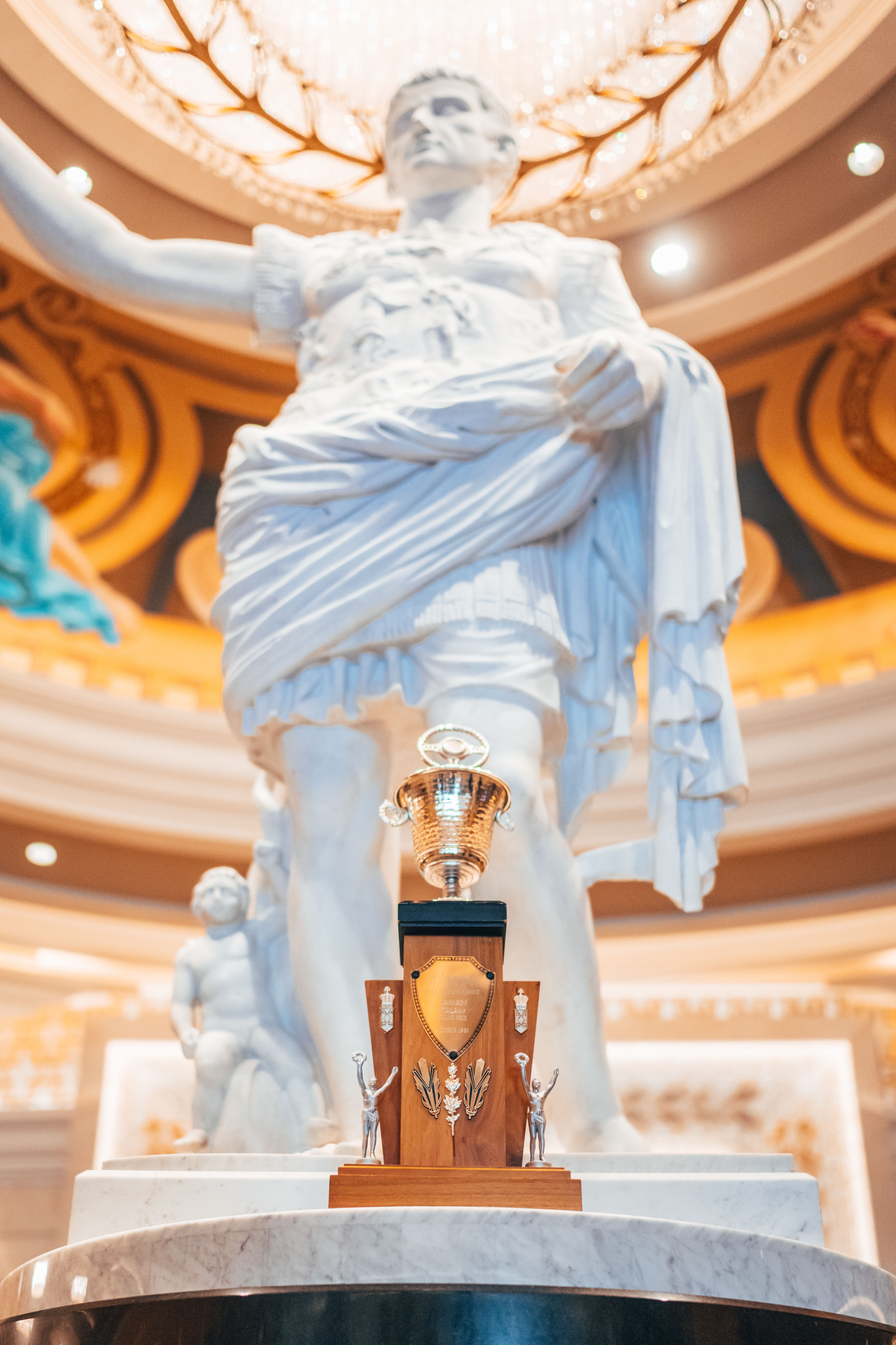 Pride of place in the Palace.