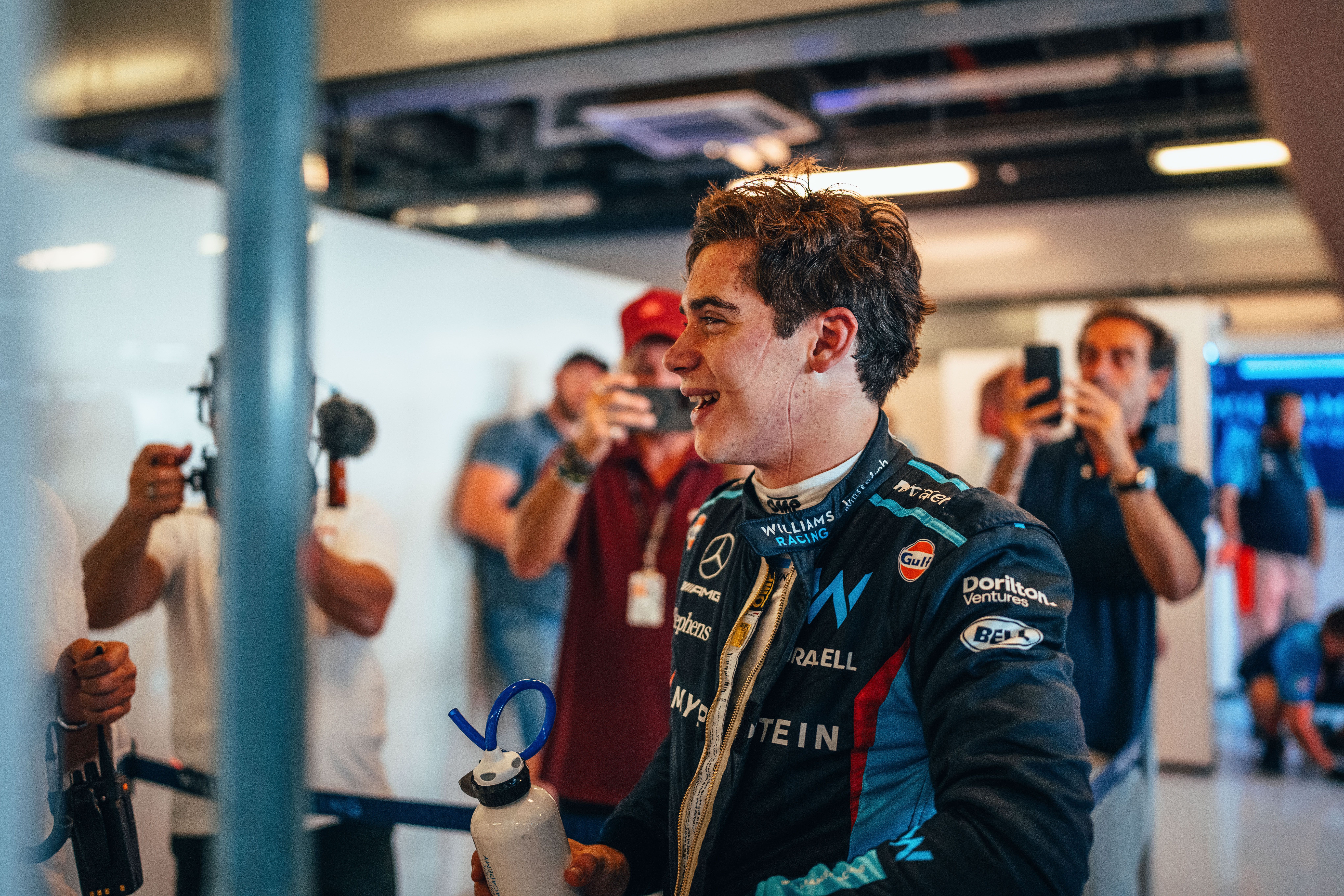 All smiles from Franco!