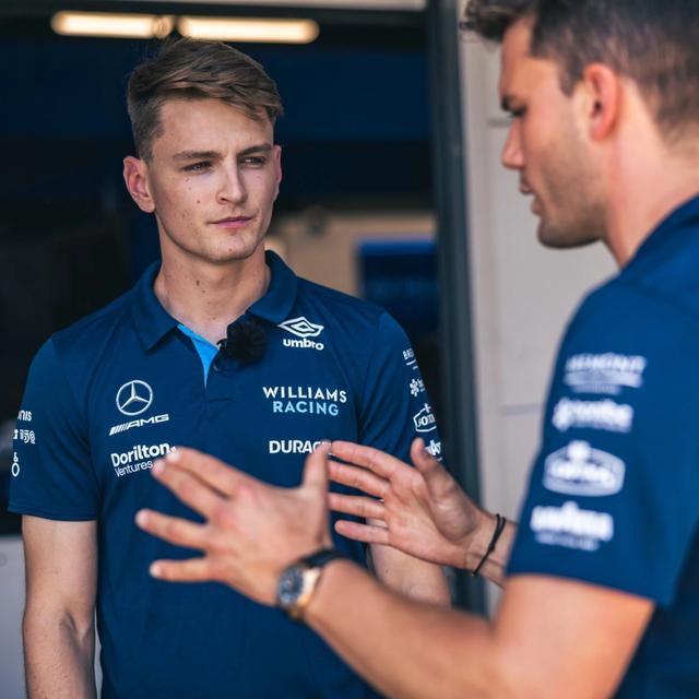 A little pep talk with Jeremy Irvine in Spain, catch this in The Williams Warm-Up Episode 8