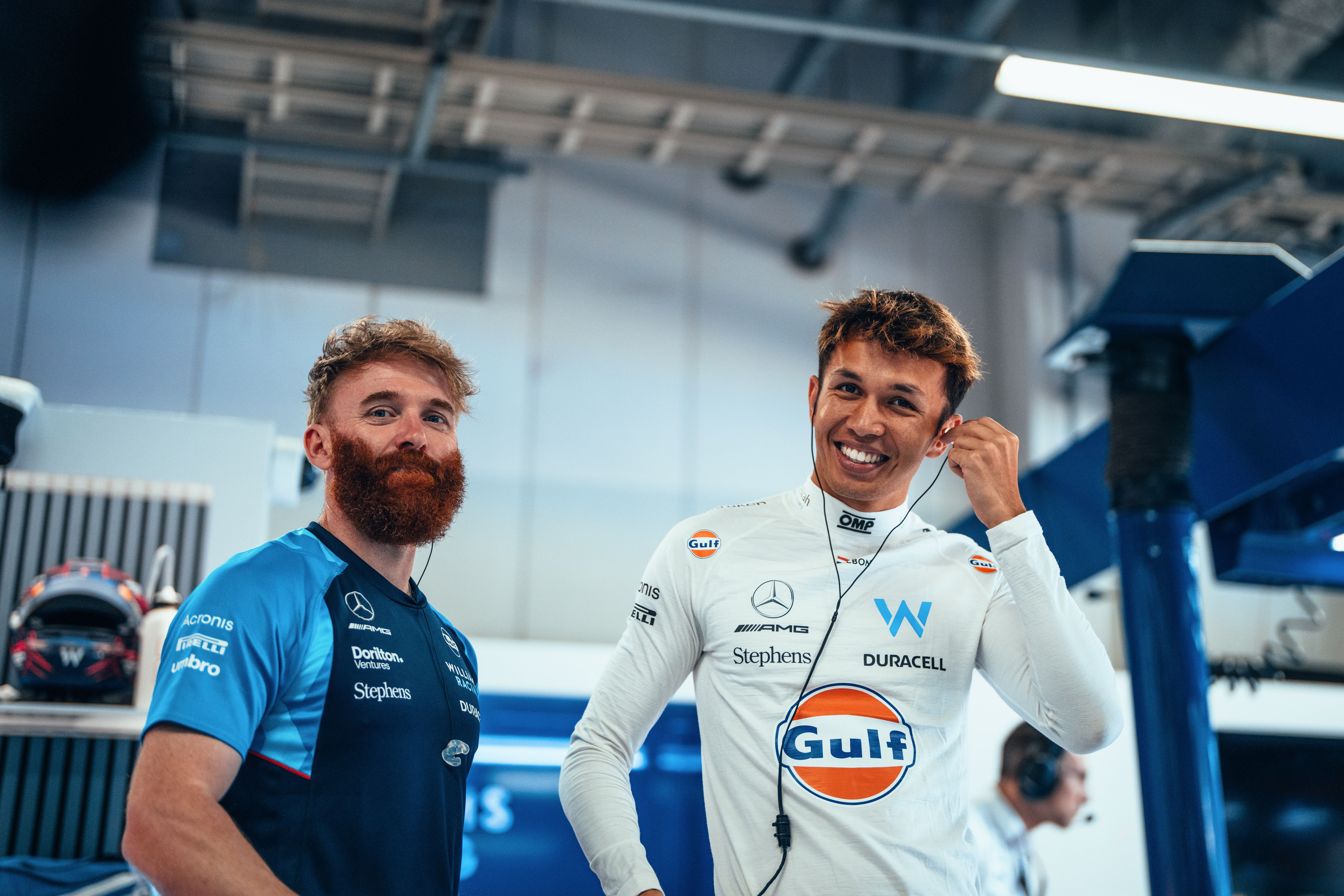 A relaxed mood ahead of FP3.