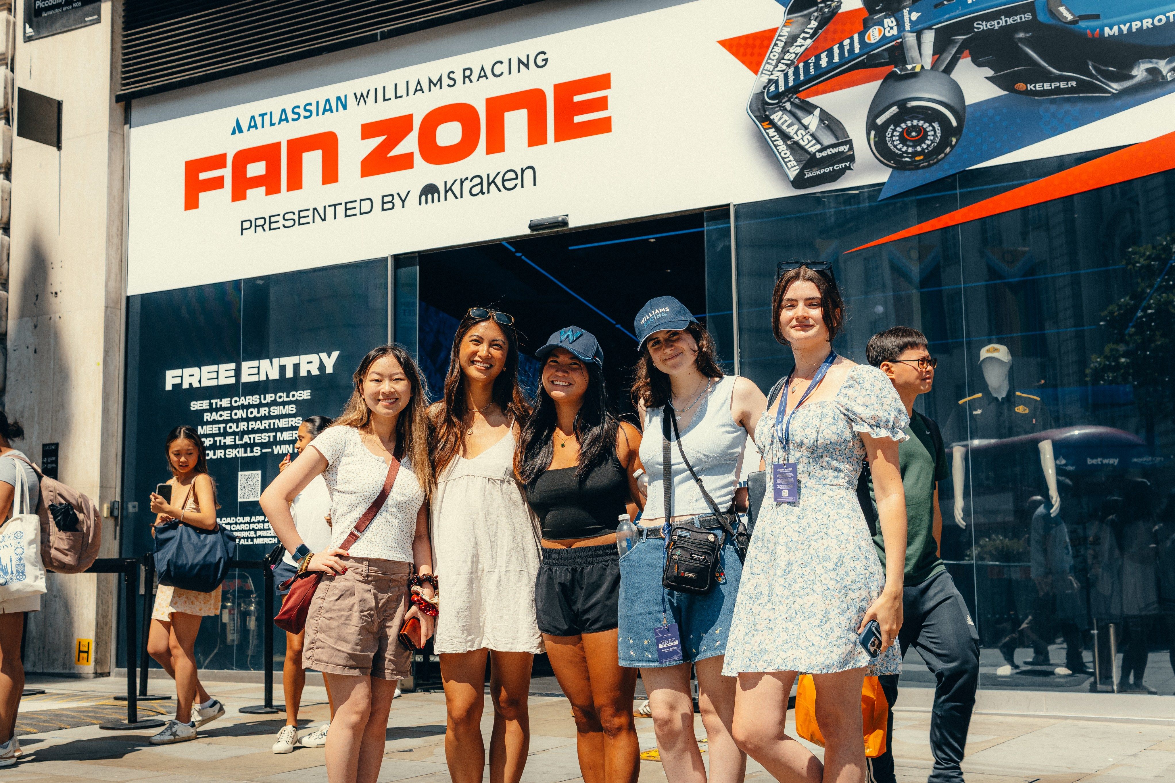 WATCH: Doors Open at our London Fan Zone, presented by Kraken ...