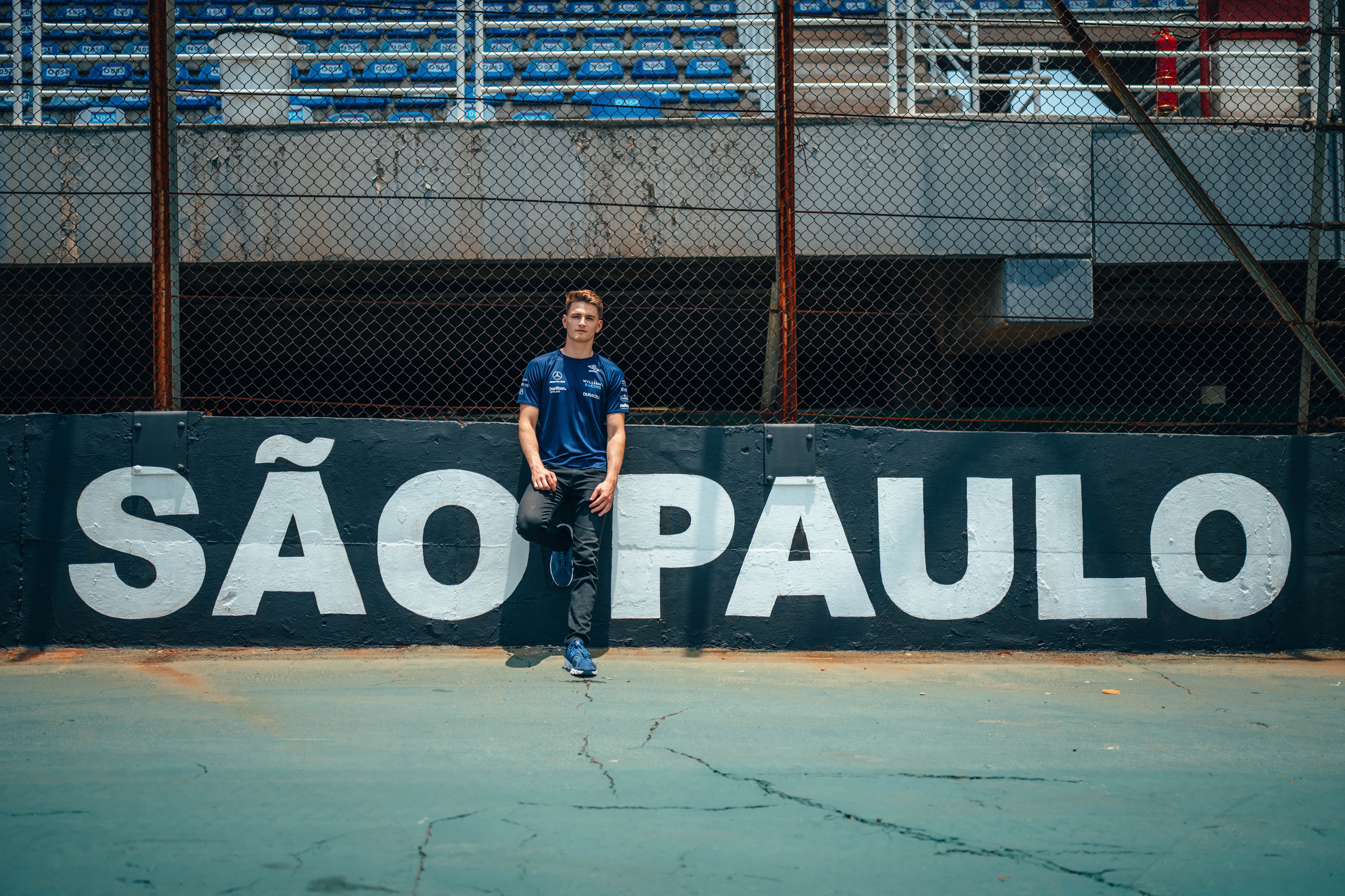 He’d get more miles in the FW44 at Interlagos