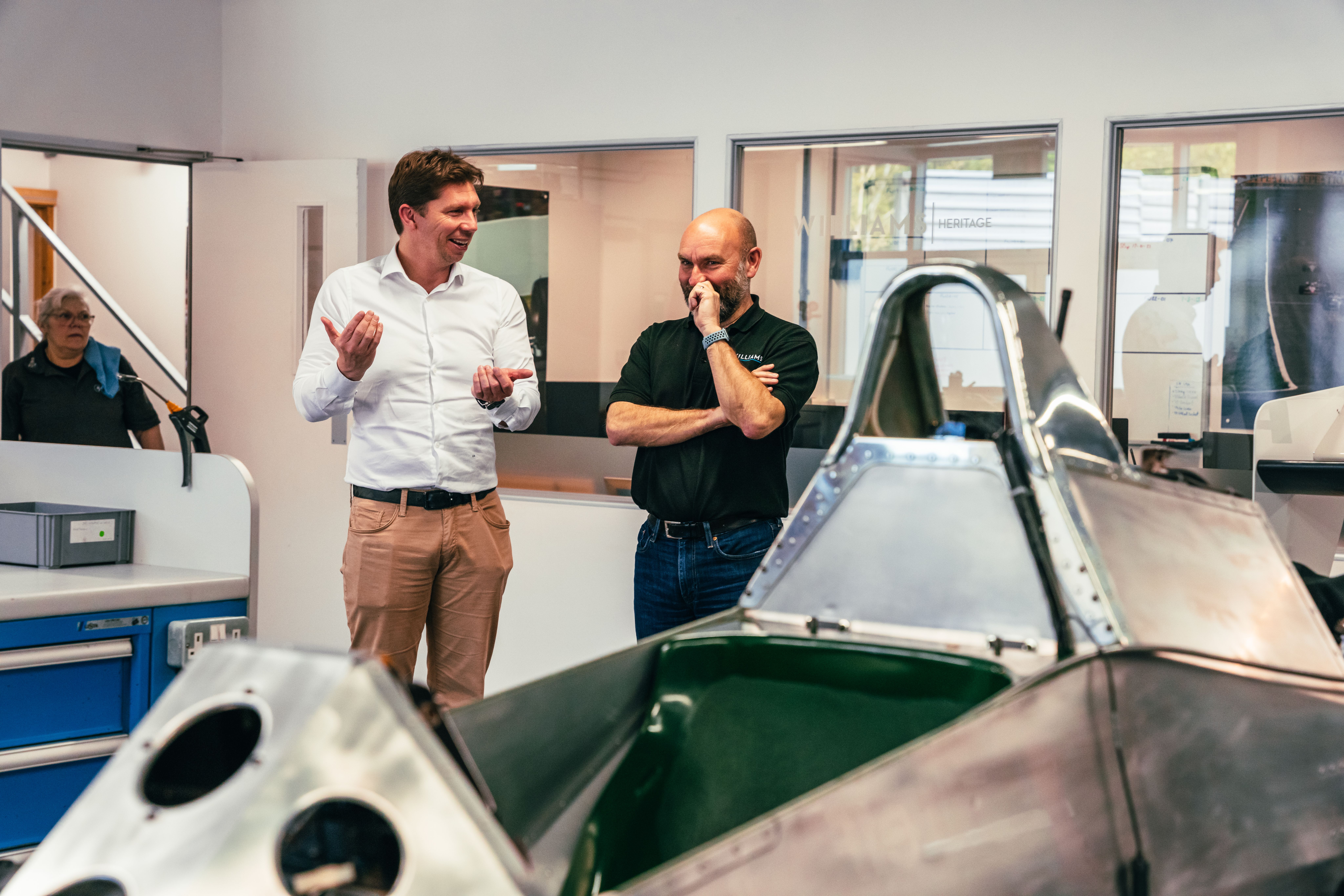 Amazing to see how far Formula 1 technology has come in four decades.