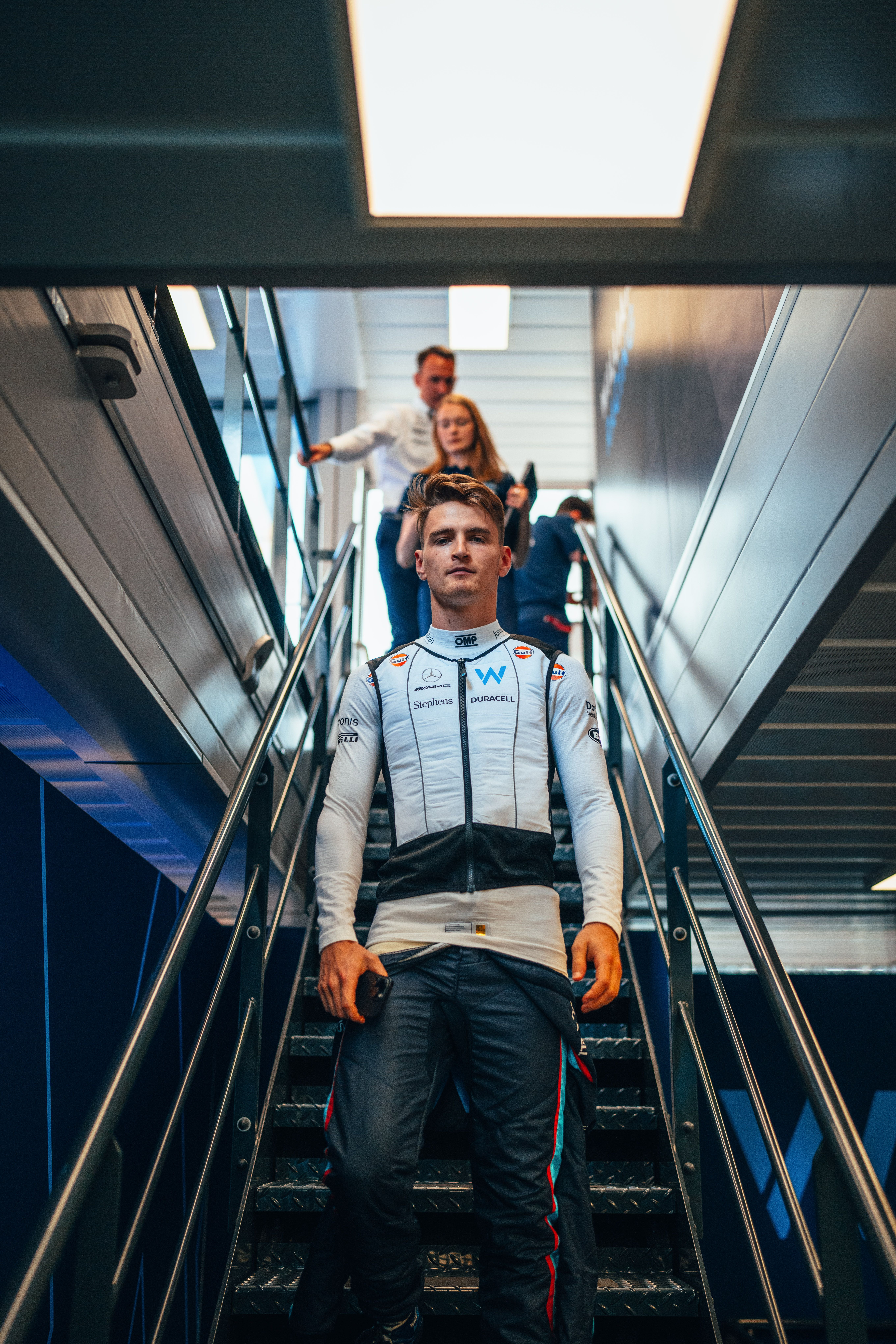 It was the first Sunday tackling the principality’s streets in F1 machinery for Sarge.