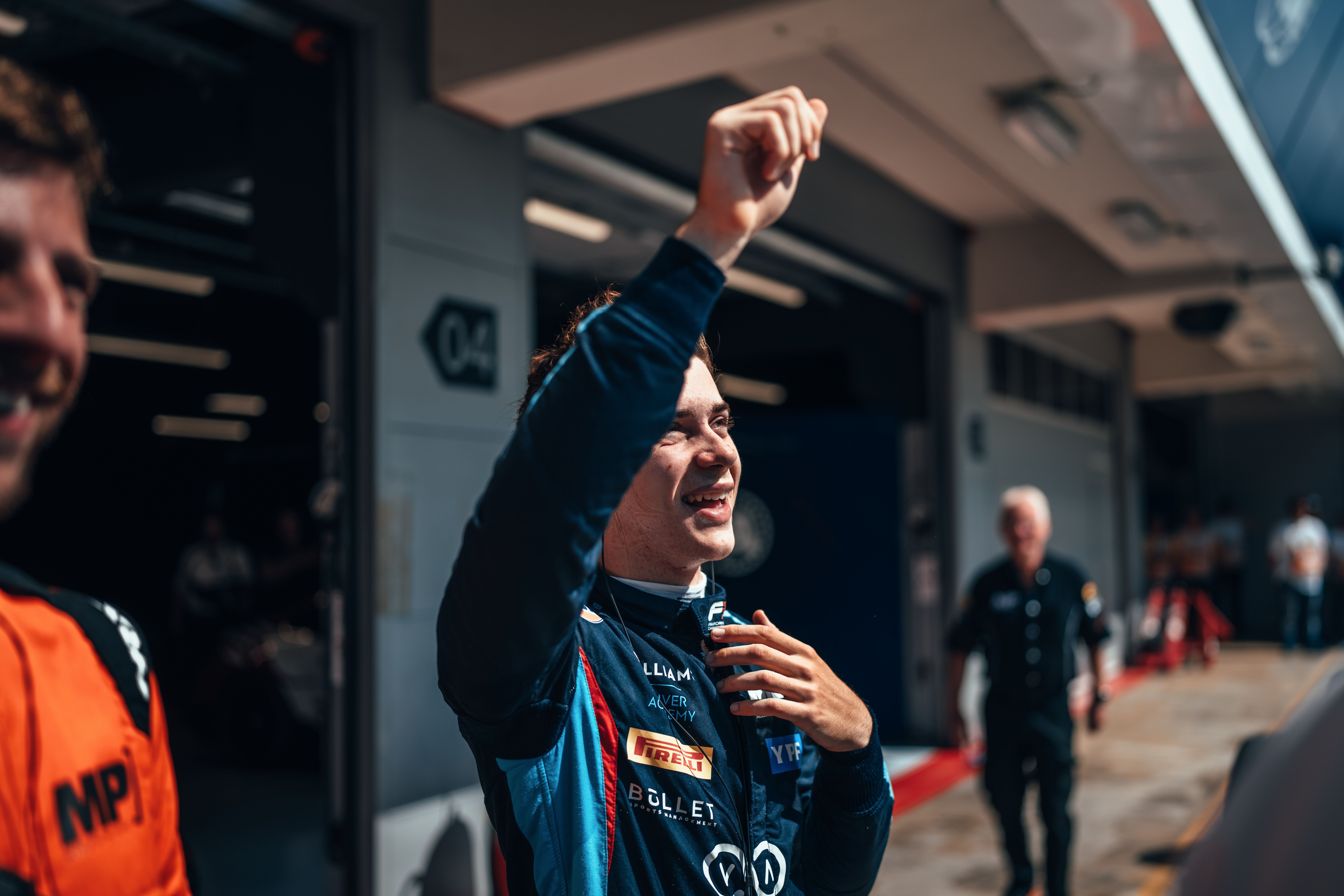 A popular man with the locals.