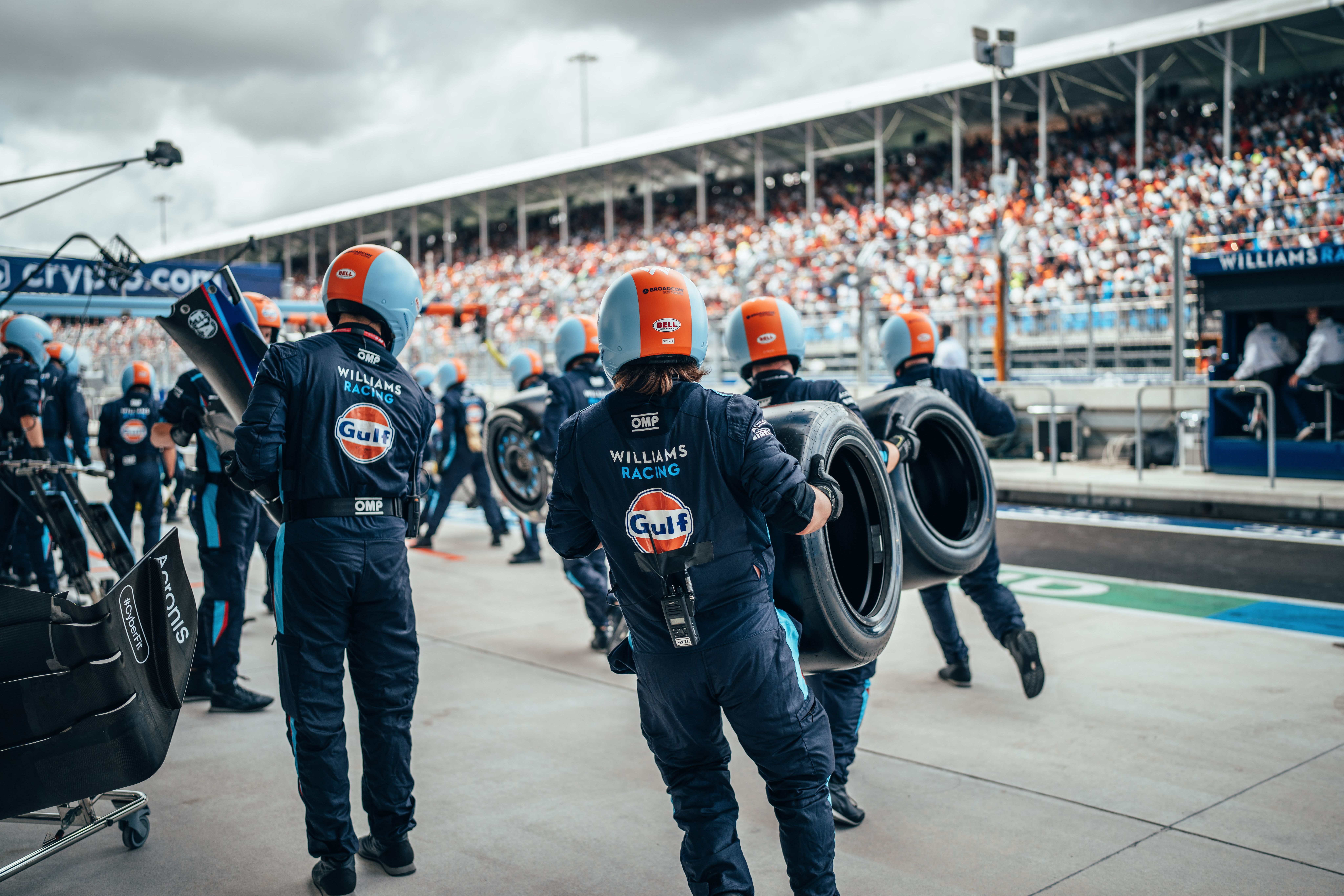 Time for the crew to spring into action.