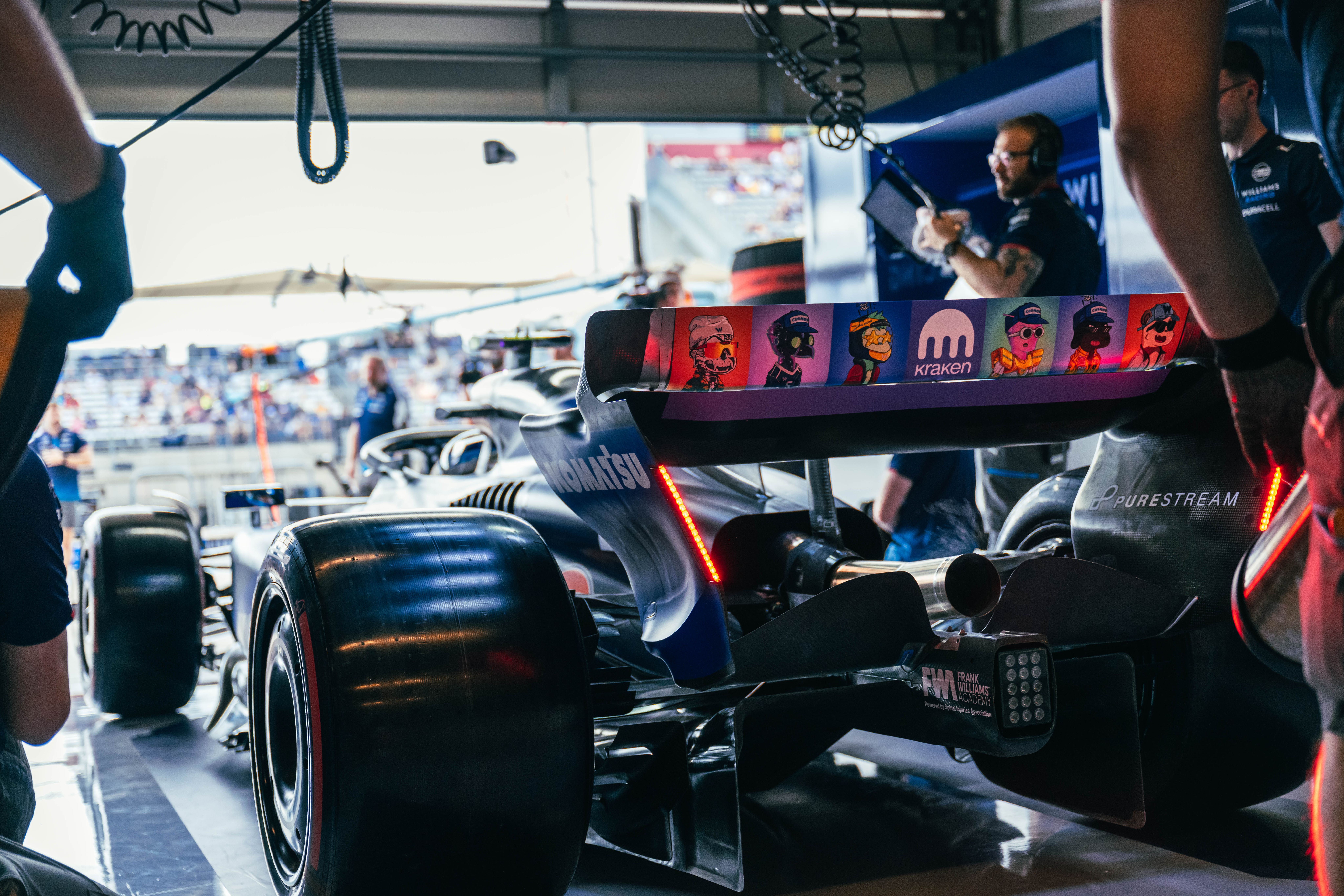 We're sporting a fresh rear wing this weekend