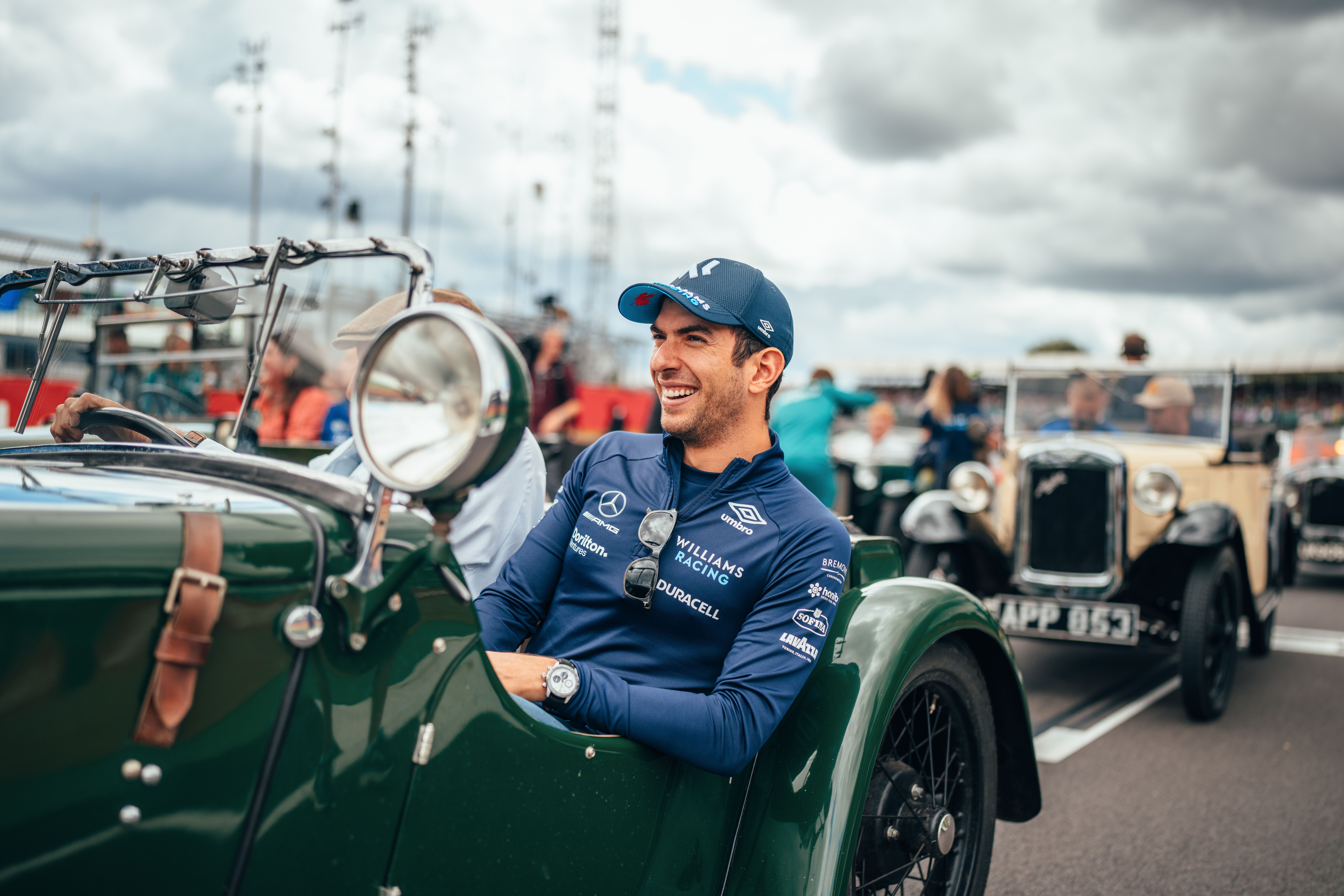 A distinctly British ride for the Drivers Parade