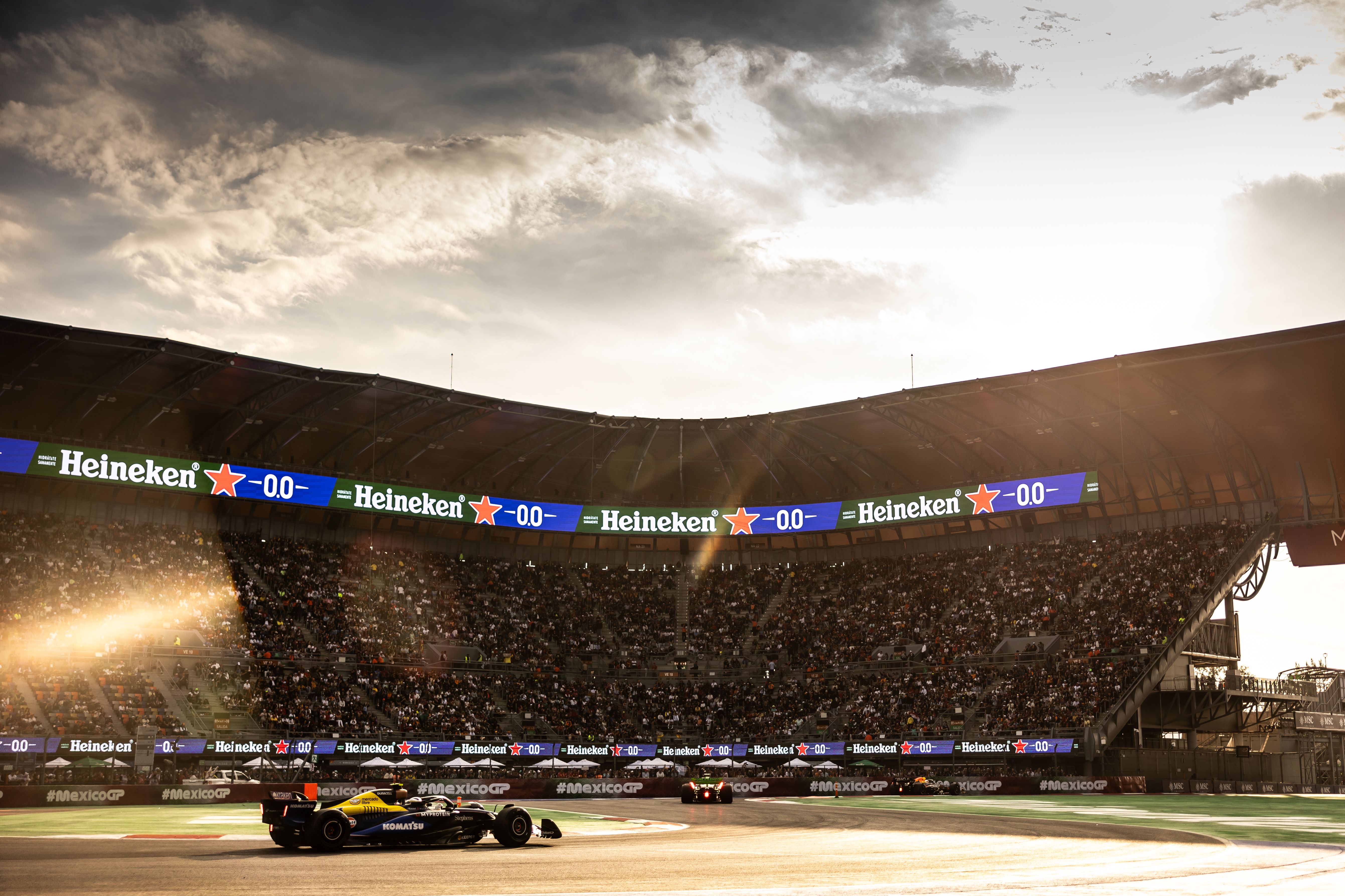 Golden hour in Mexico City