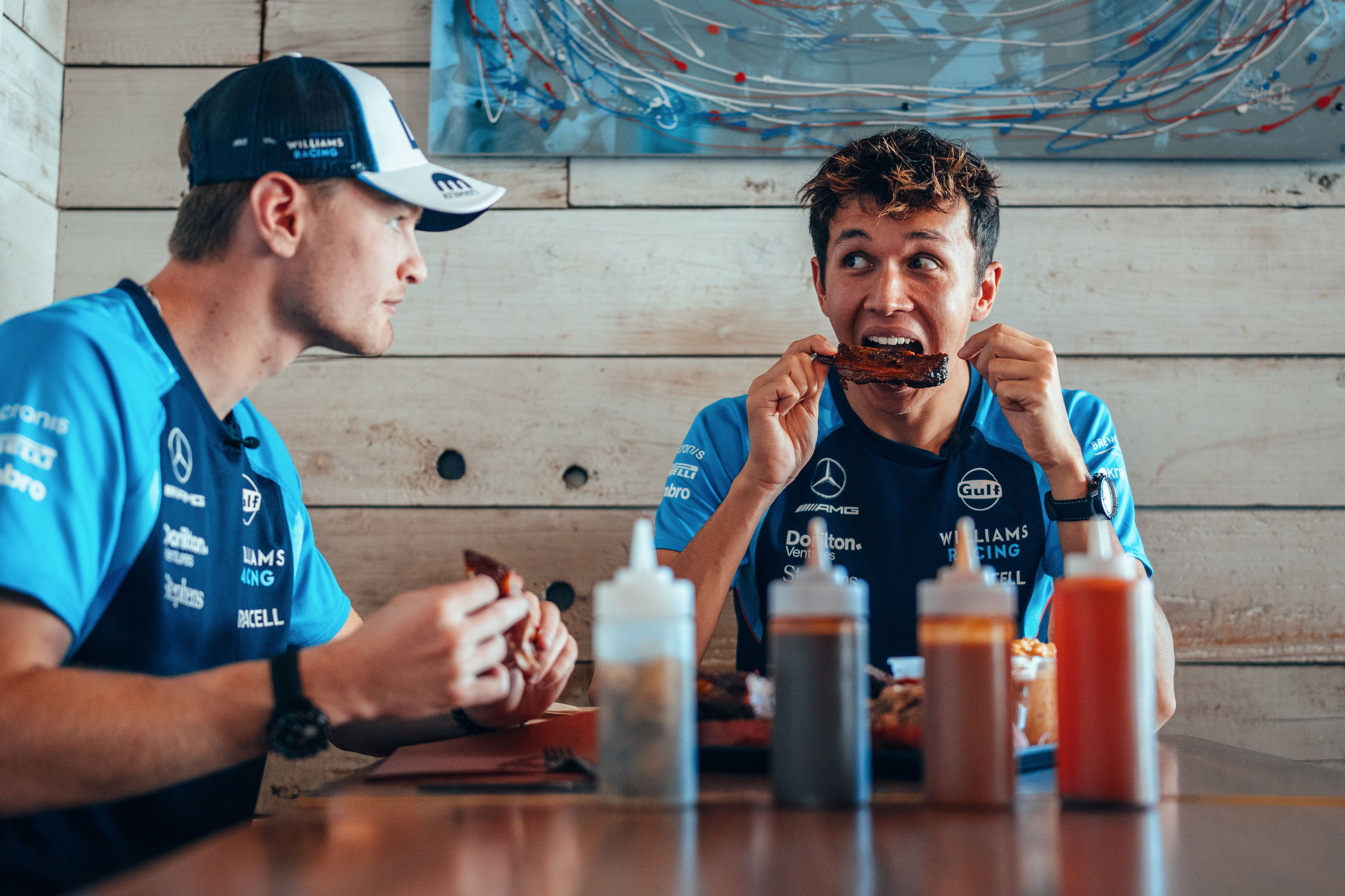 When that first bite hits.