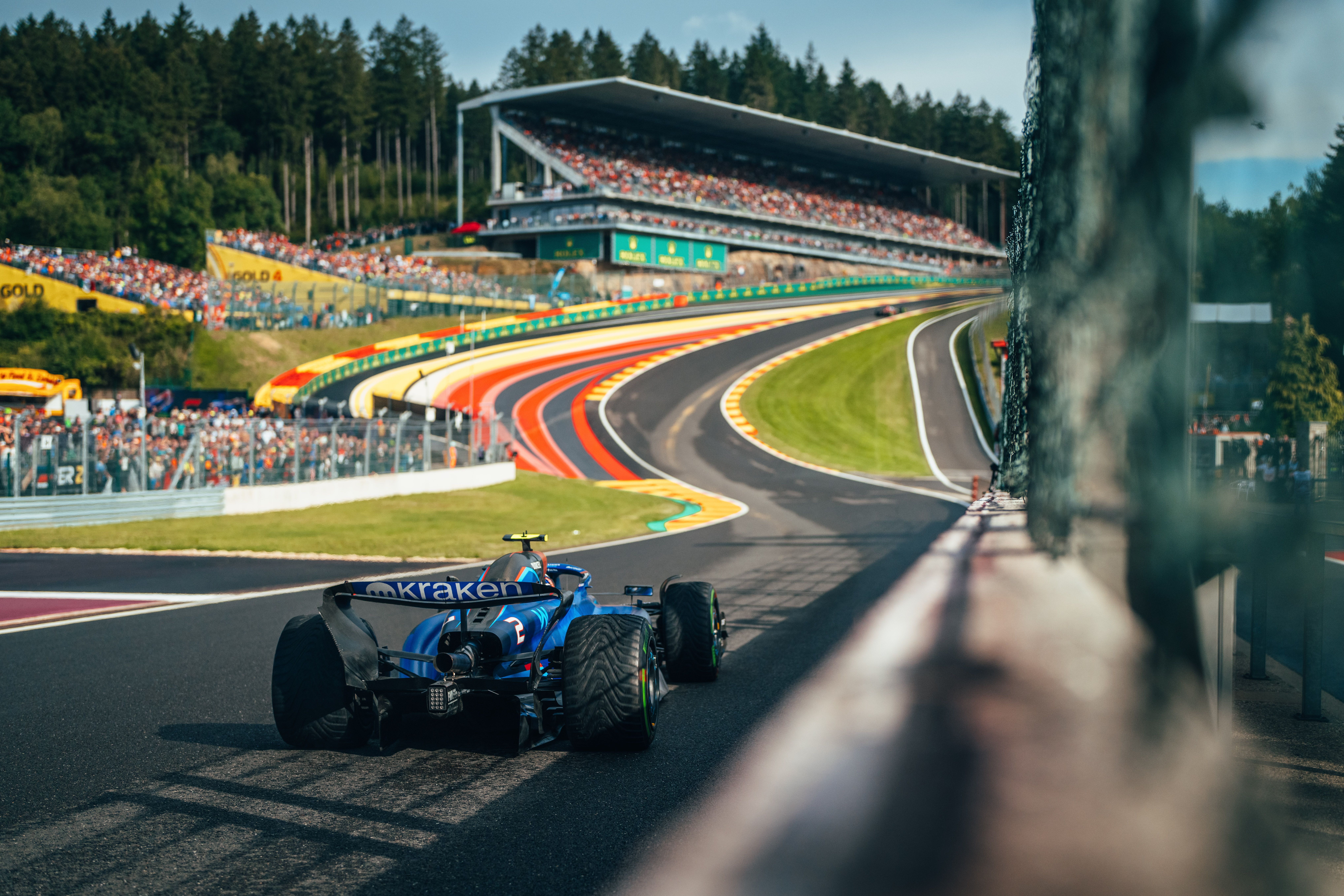 Logan was classified P16, with Alex crossing the line in P12.