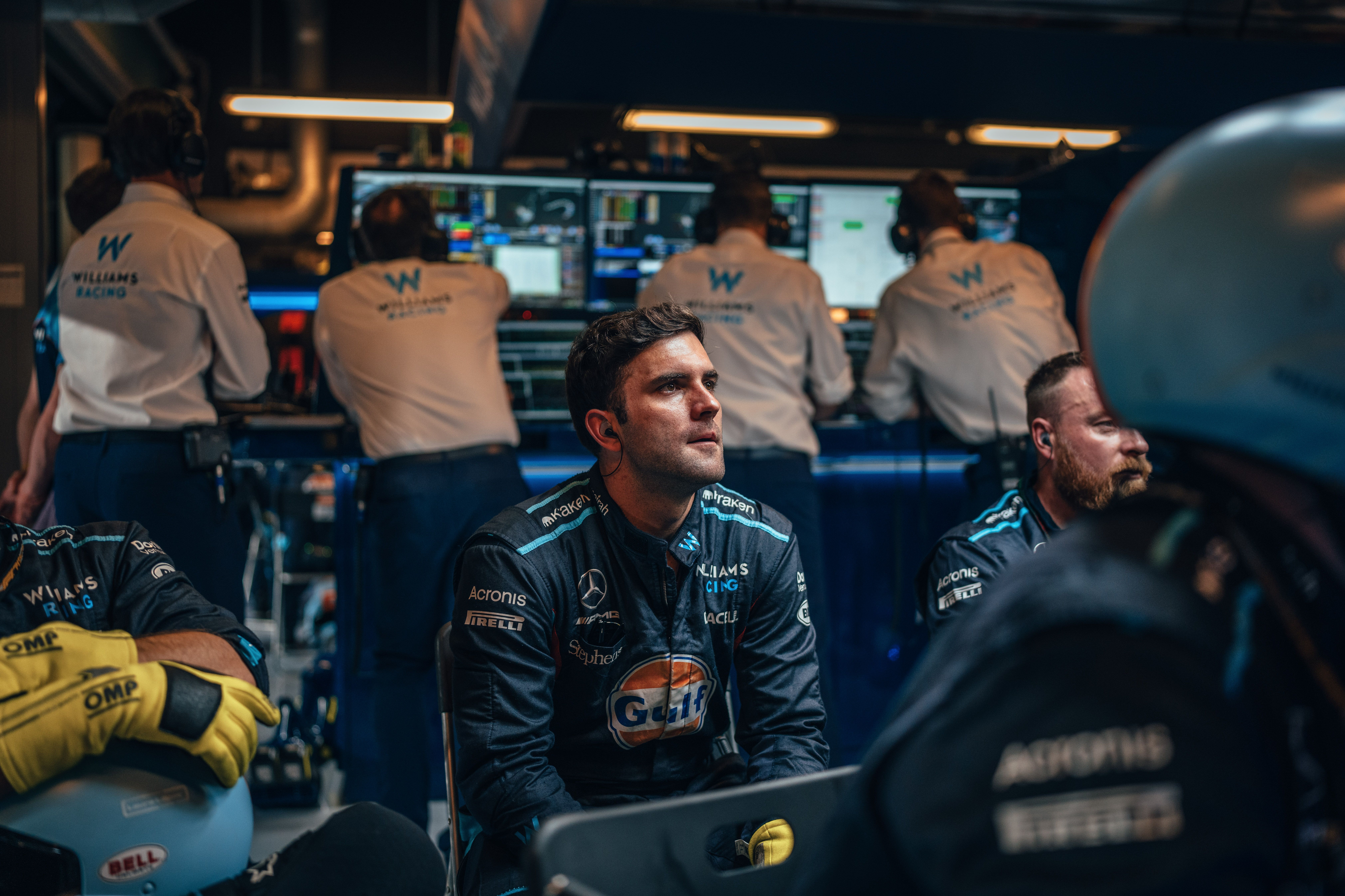 Keeping a close eye on things.