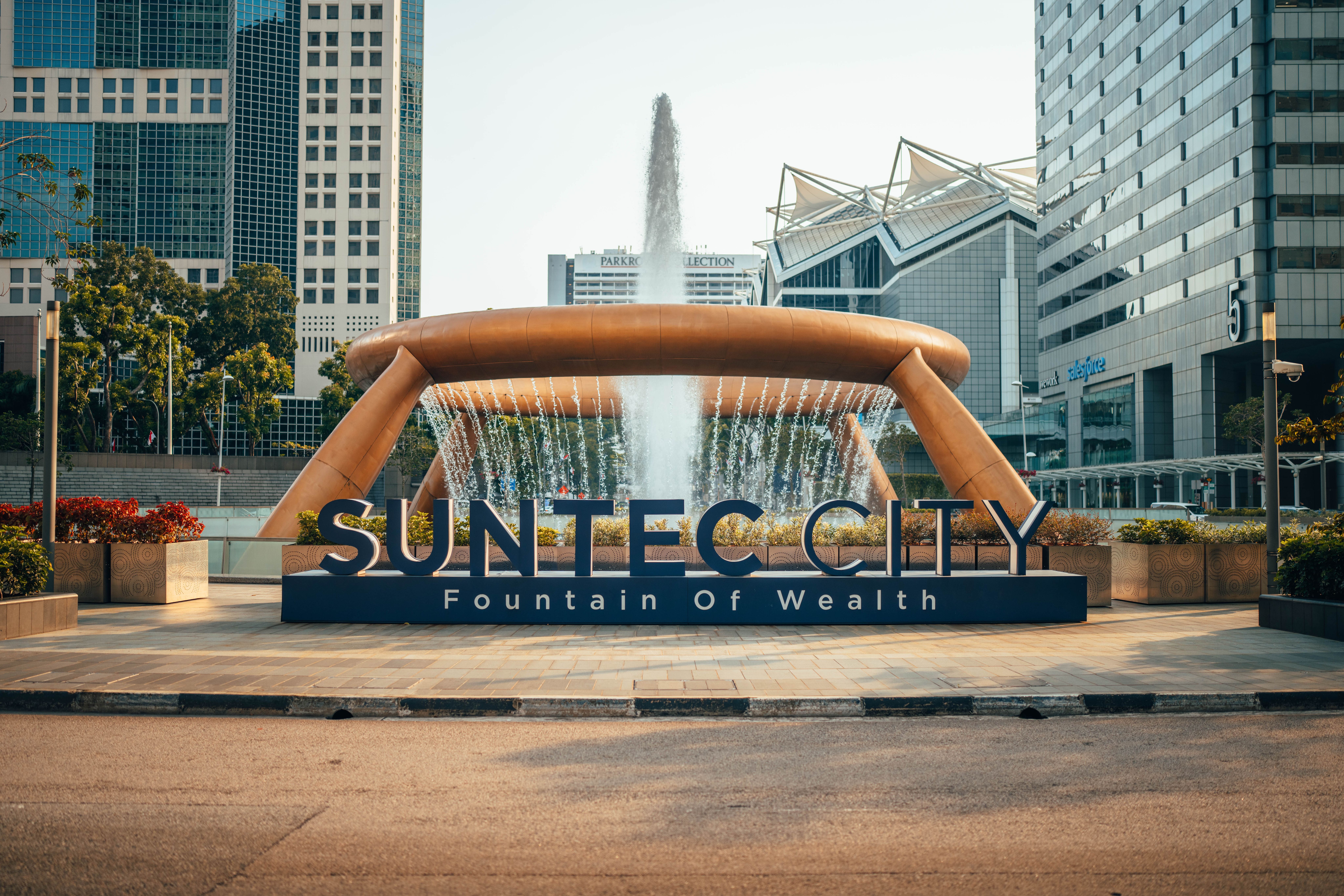 Find us at Suntec City, just a stone's throw from the Marina Bay Street Circuit