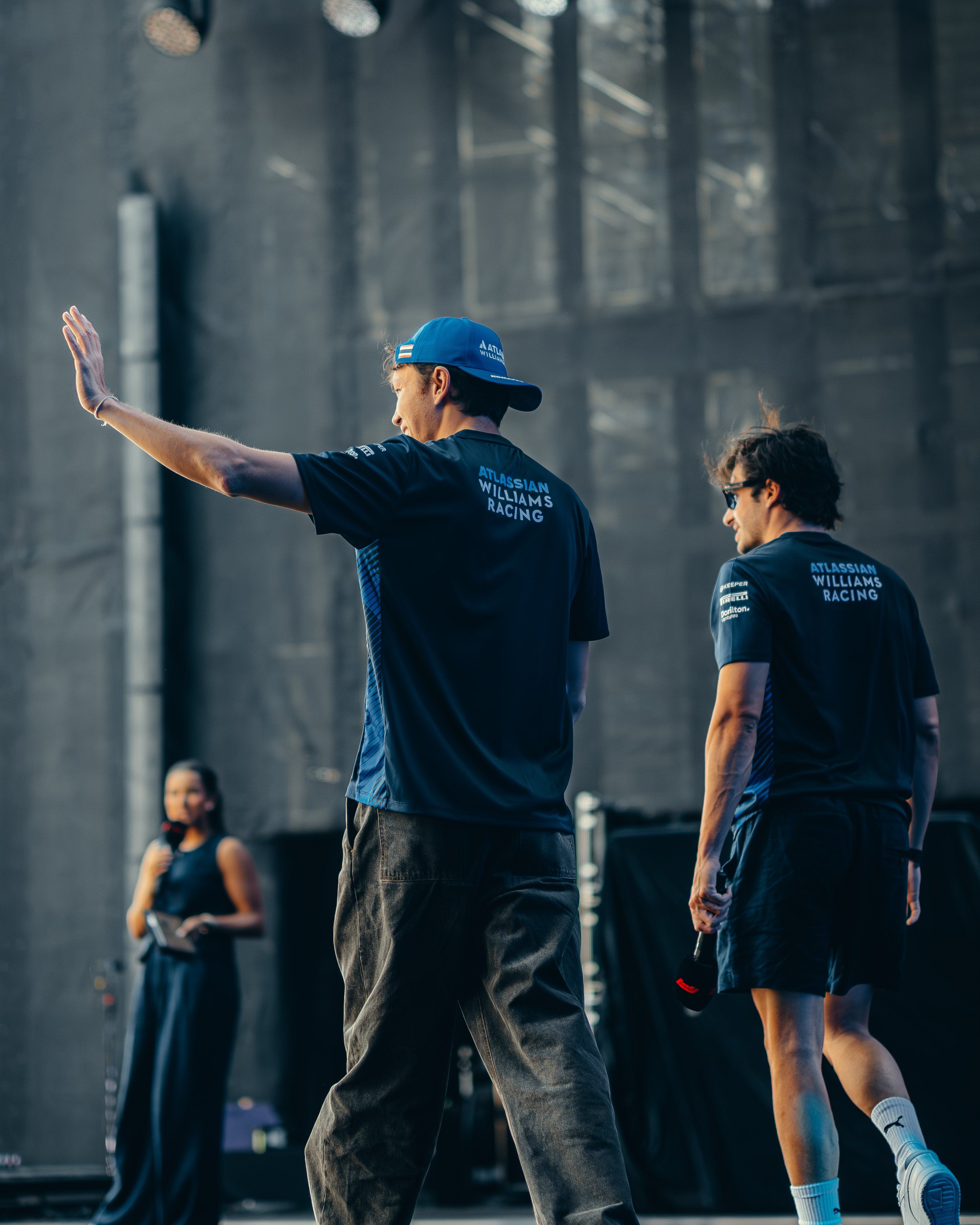 The first port of call on Friday?