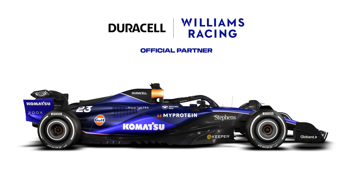 Duracell to power Williams Racing into 2025 and beyond | Atlassian ...