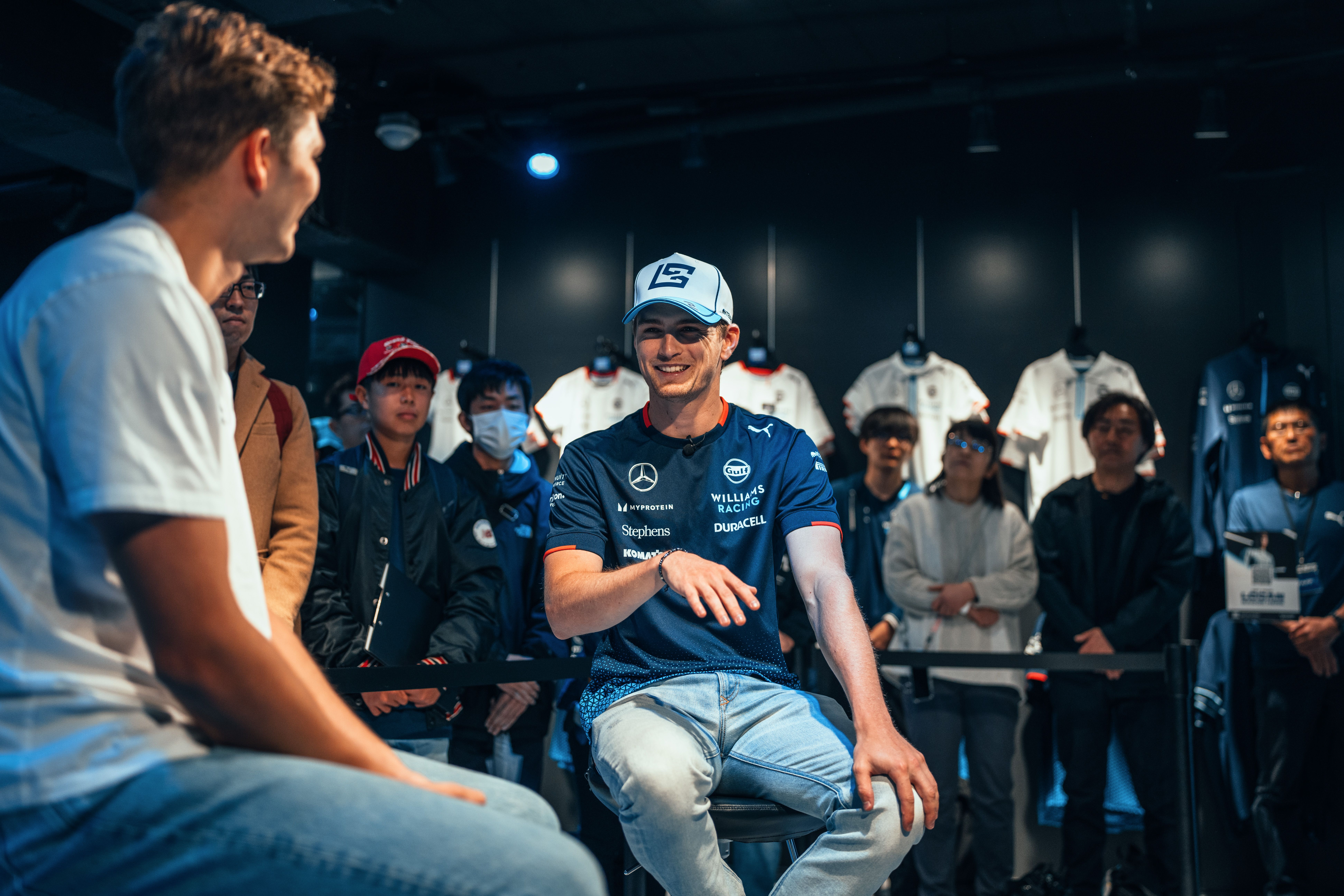 Sarge enjoying the Q&A.