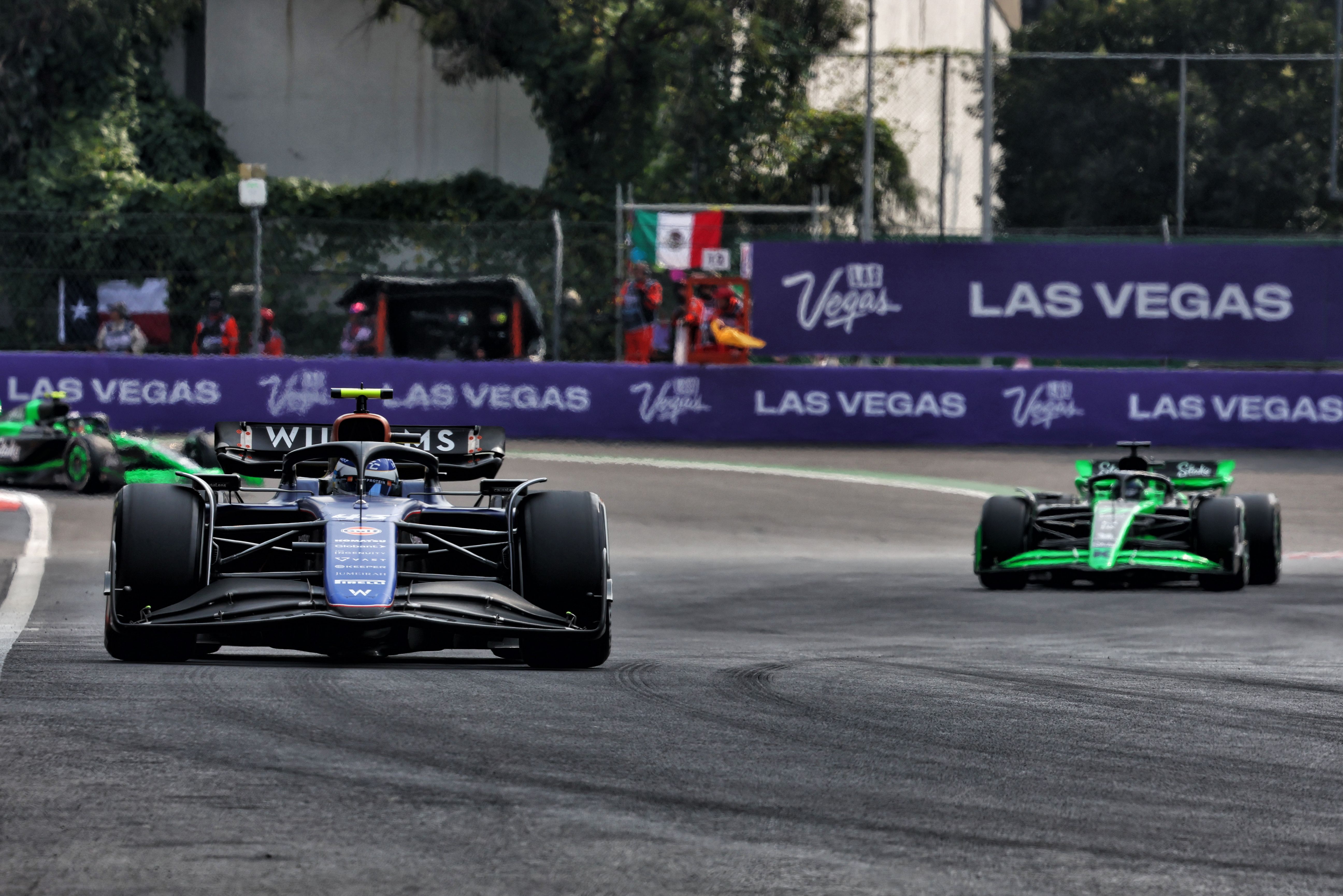 Formation lap complete.