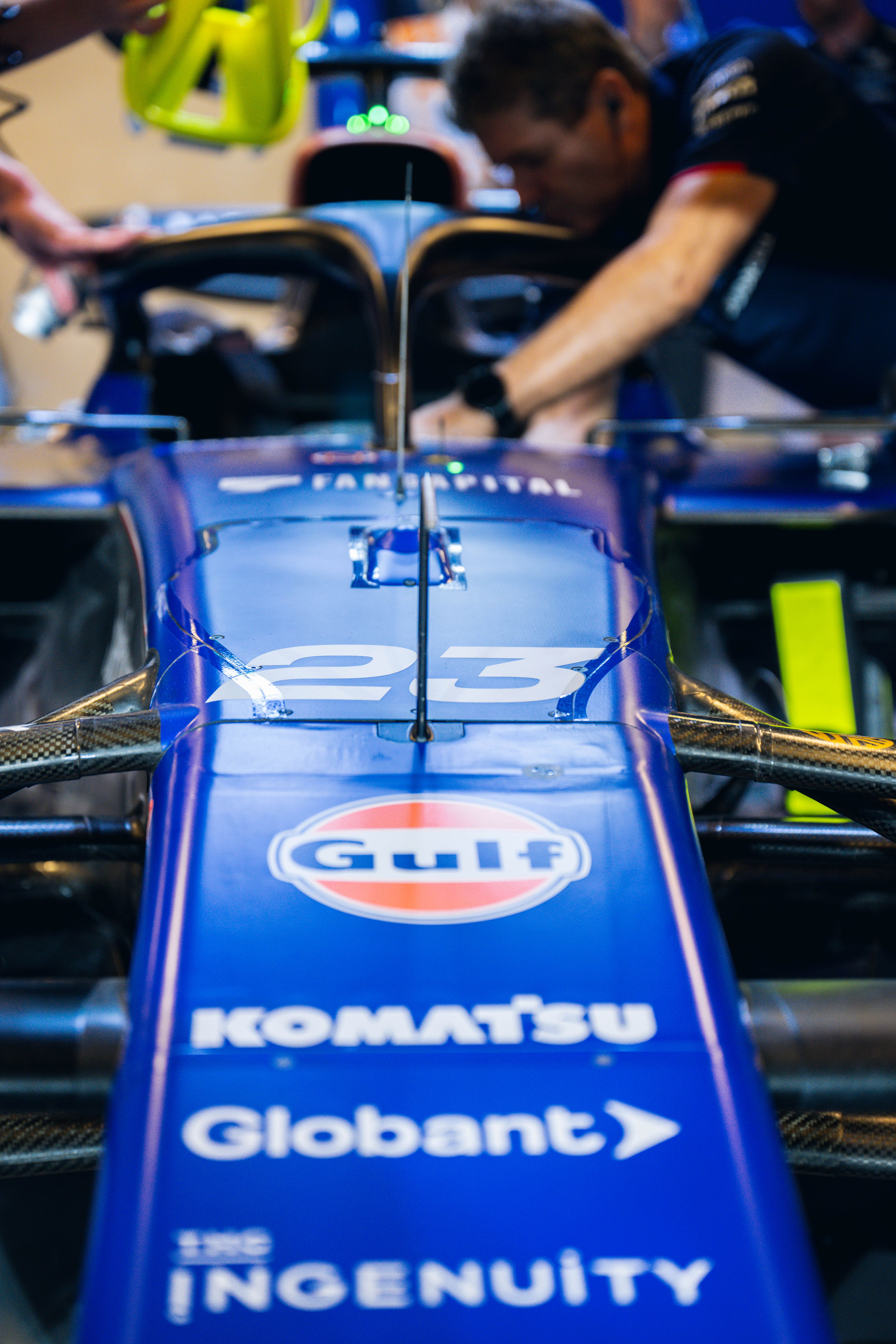 Getting prepped for Quali