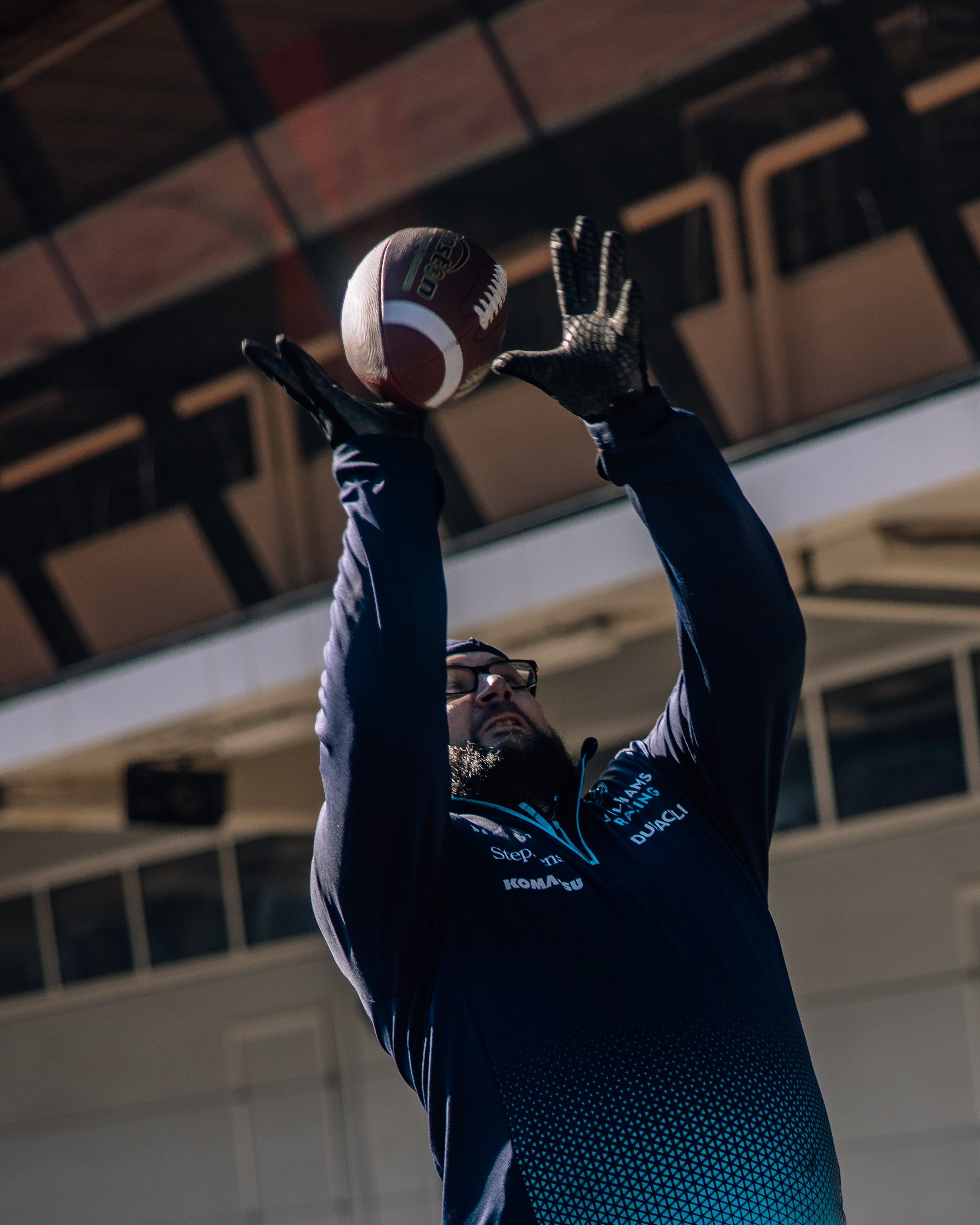 Clean catch or fumble? You'll have to keep guessing...