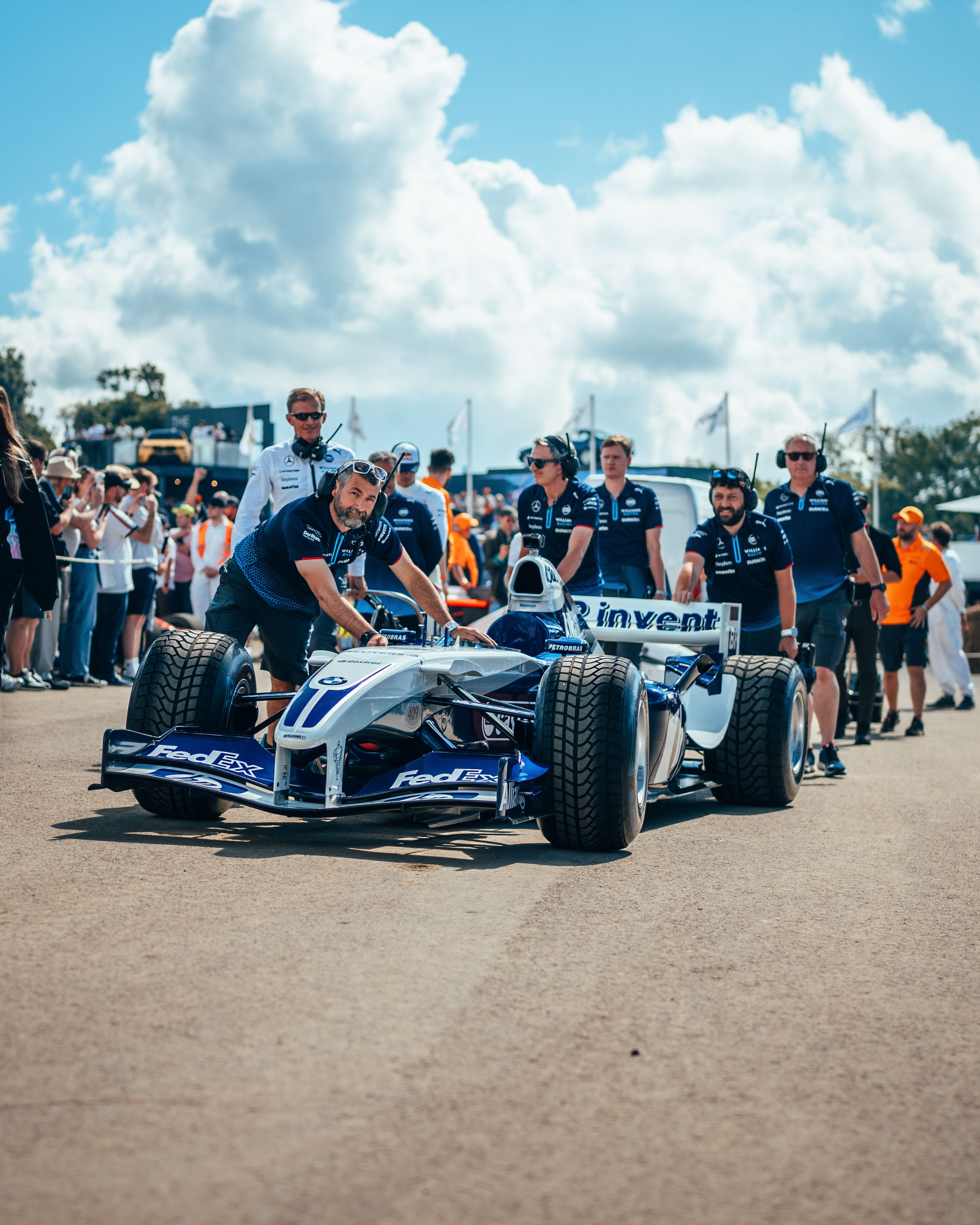 The FW26 heads out for a Sunday showpiece...