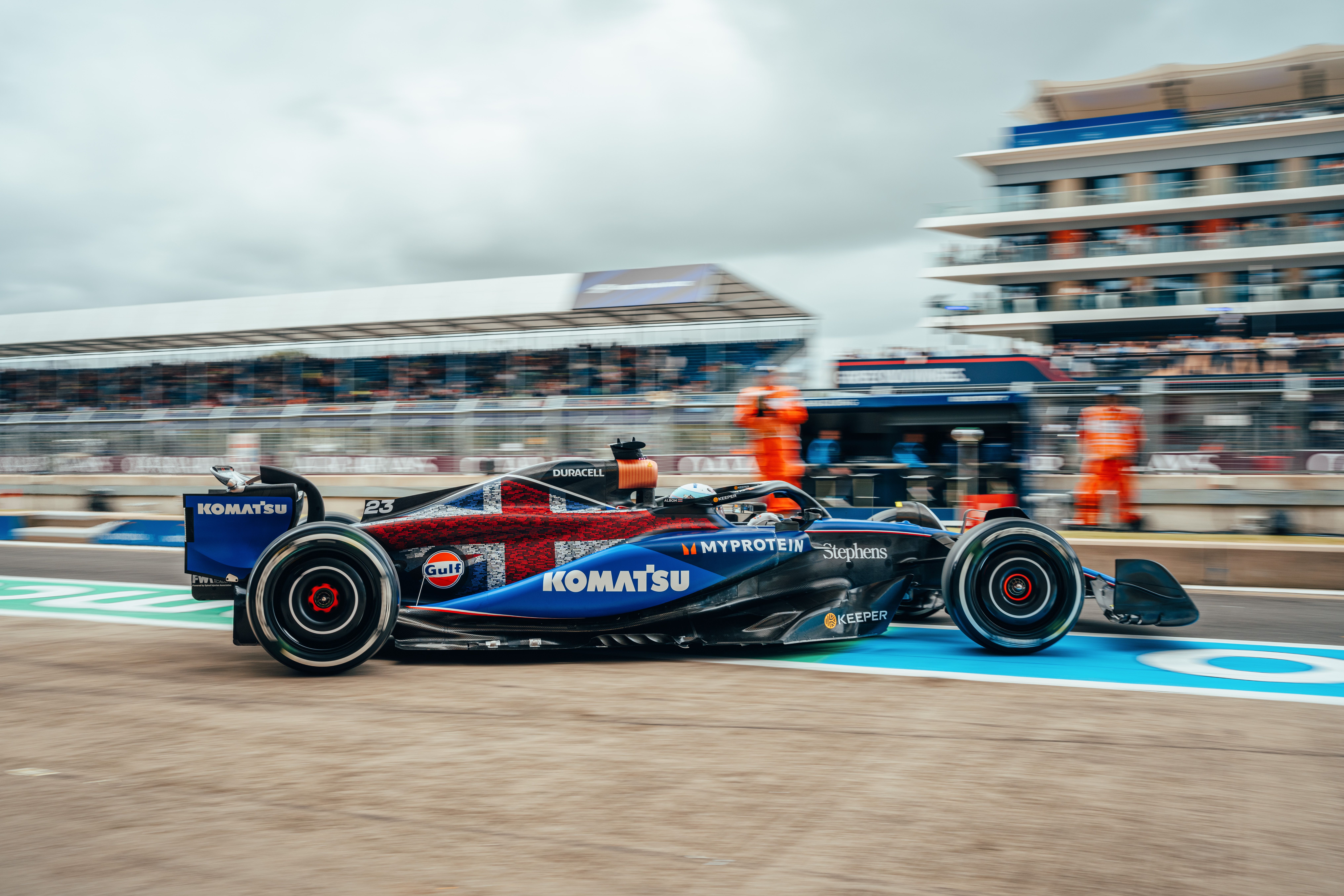 Our staff tribute livery looking great.