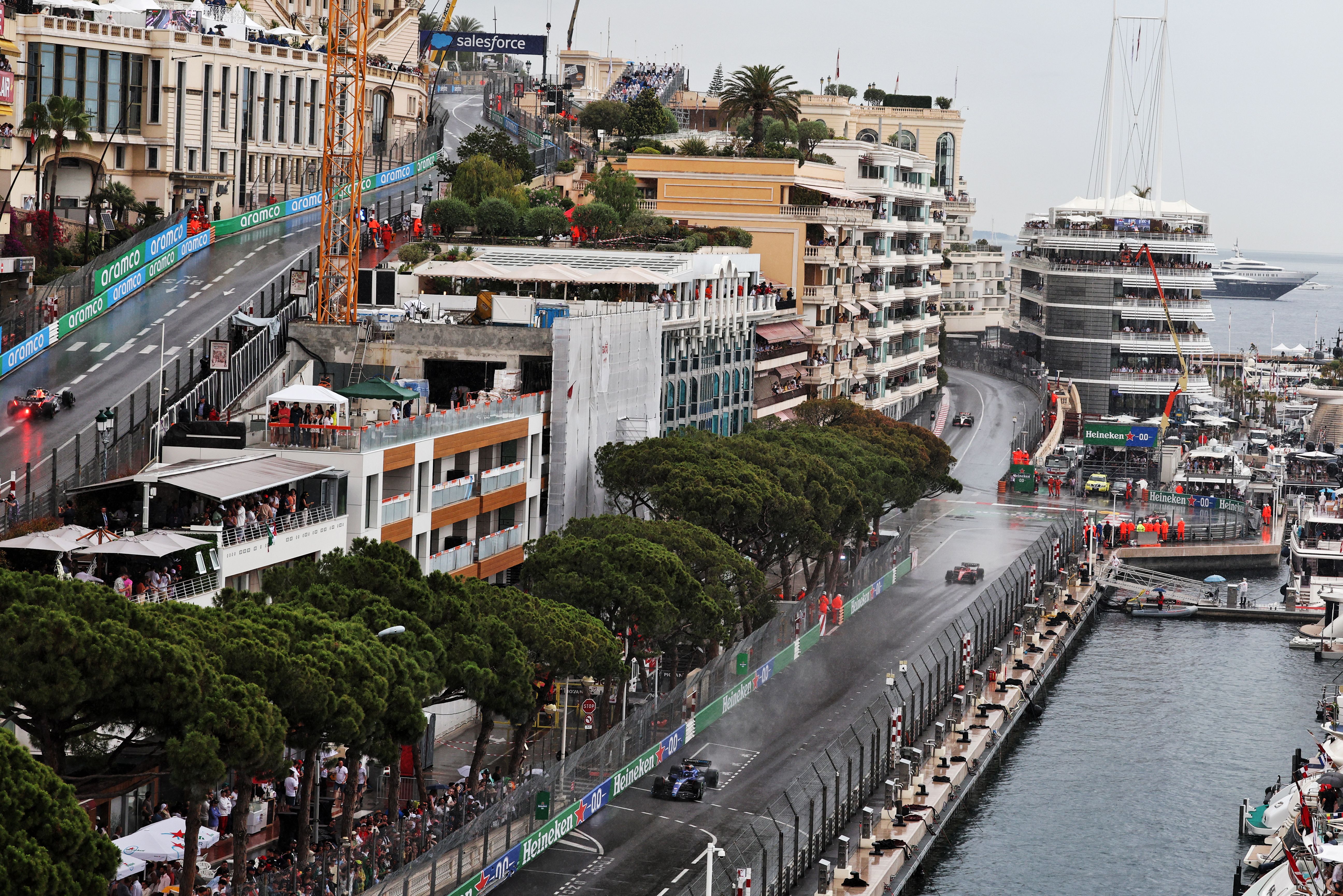 Late-race rain turned the track into a treacherous two-mile task.