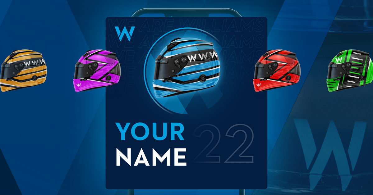 Customise your very own Driver Card | Atlassian Williams Racing