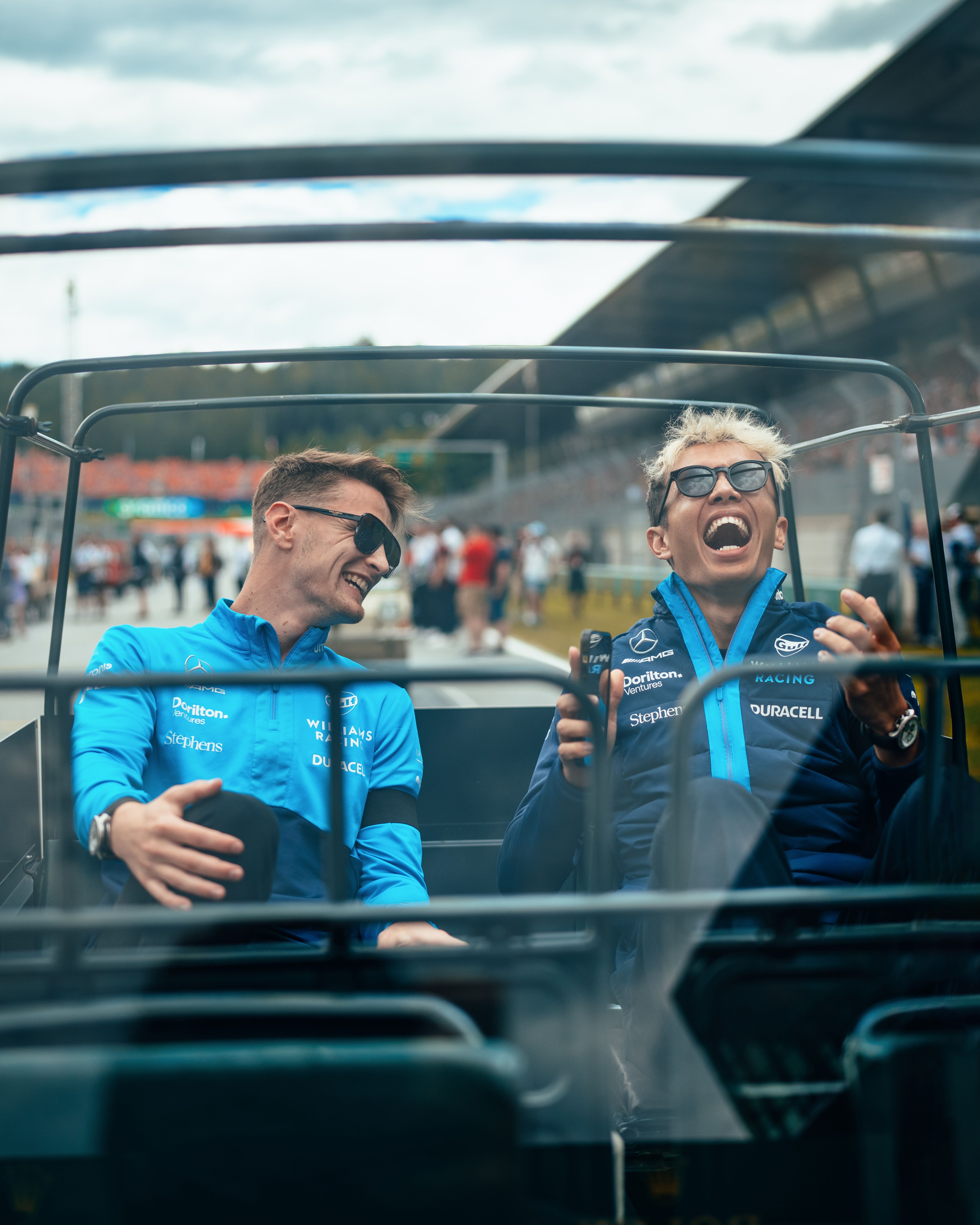 All smiles in Austria.