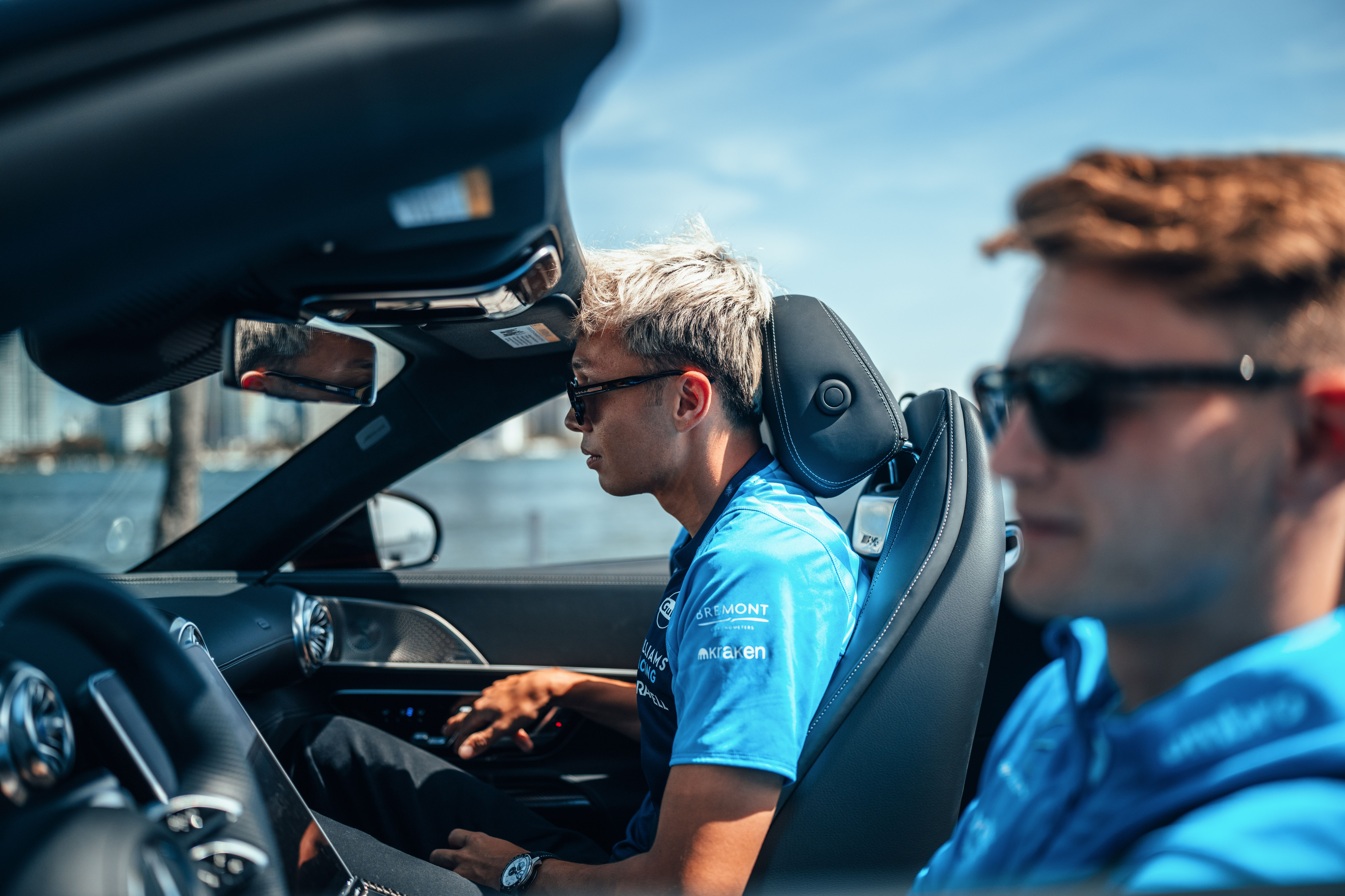 Somewhat less ready to drive.