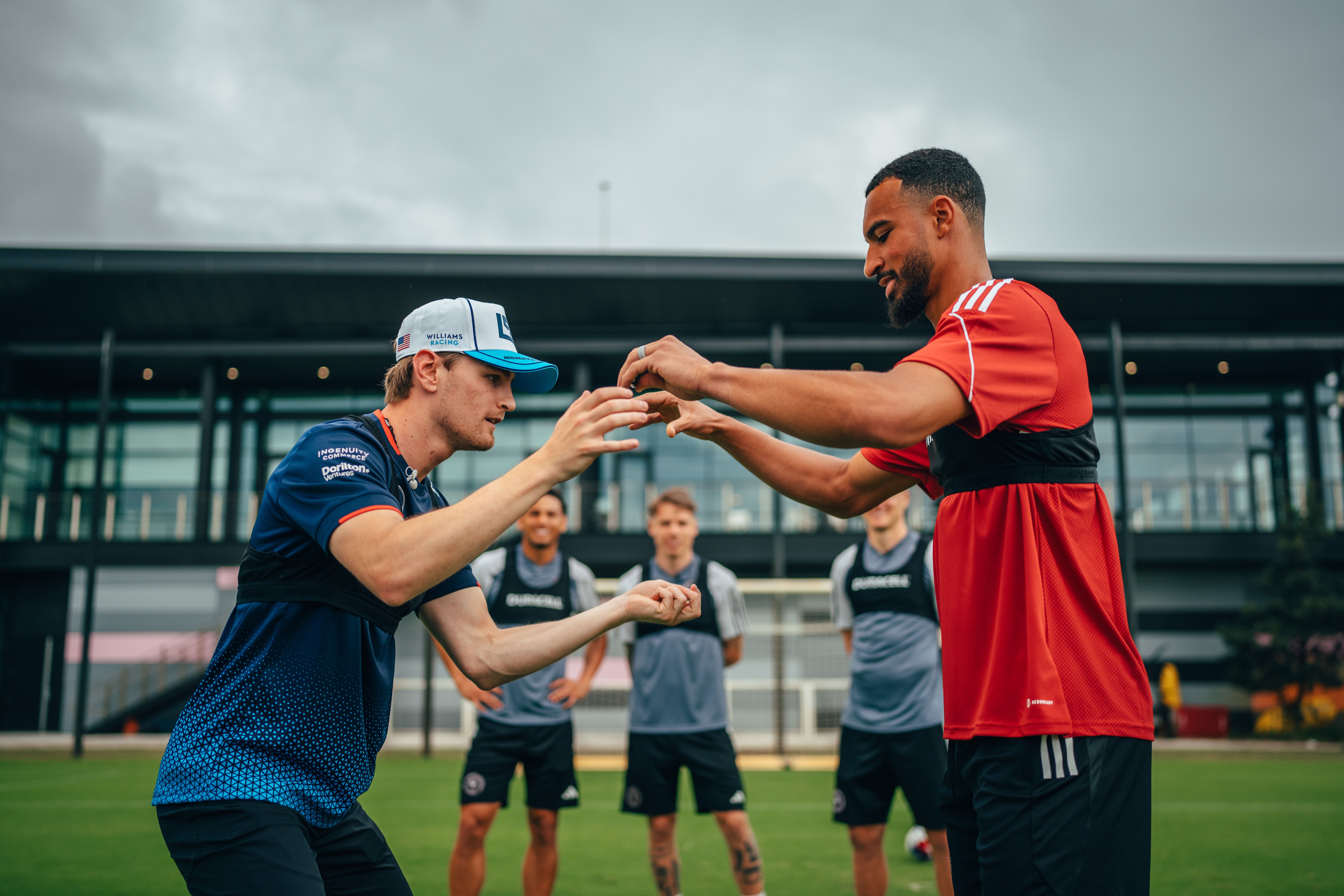 With some reaction tests.