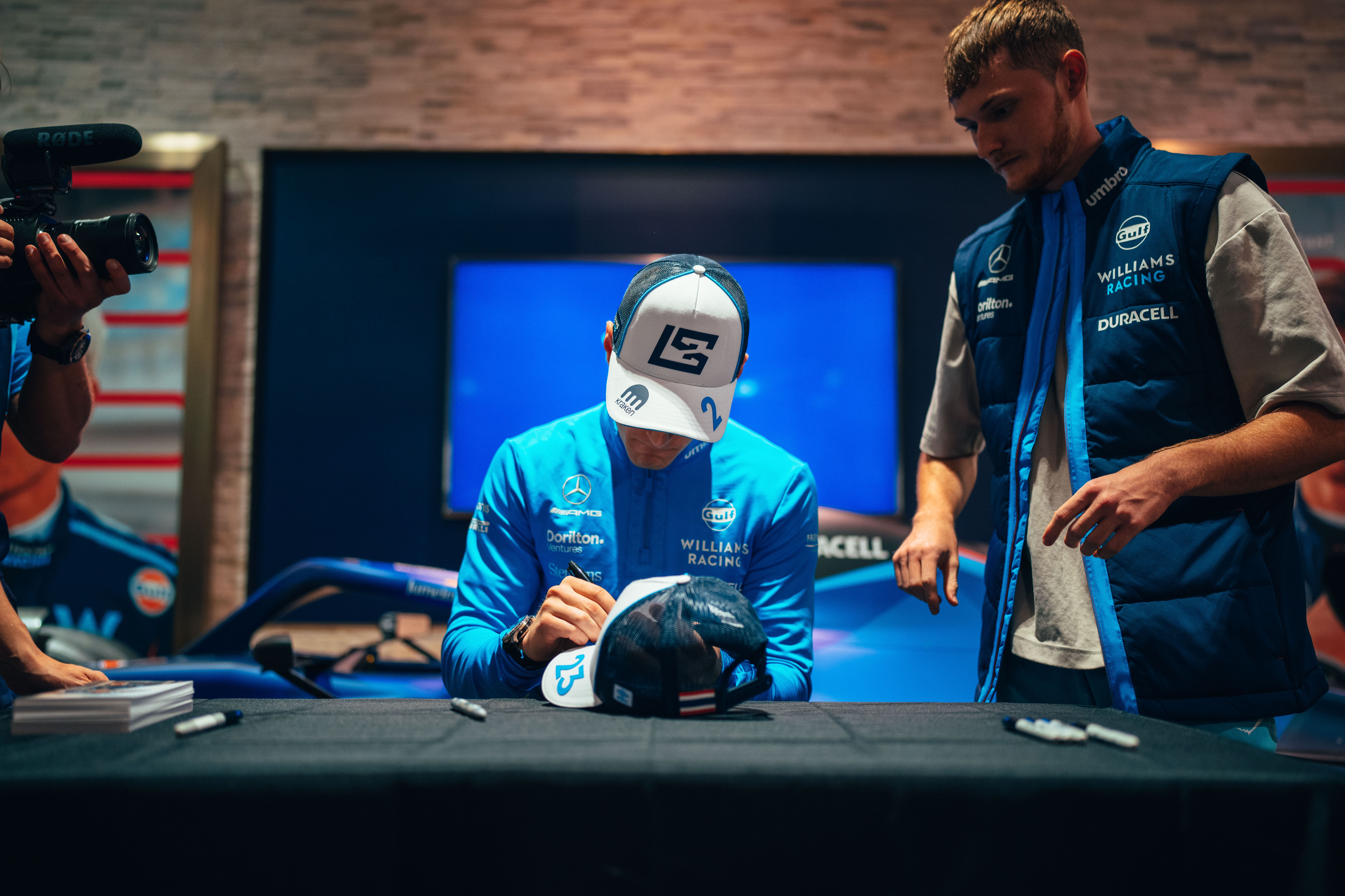 Like Alex, Logan proved a hit with the local crowd.