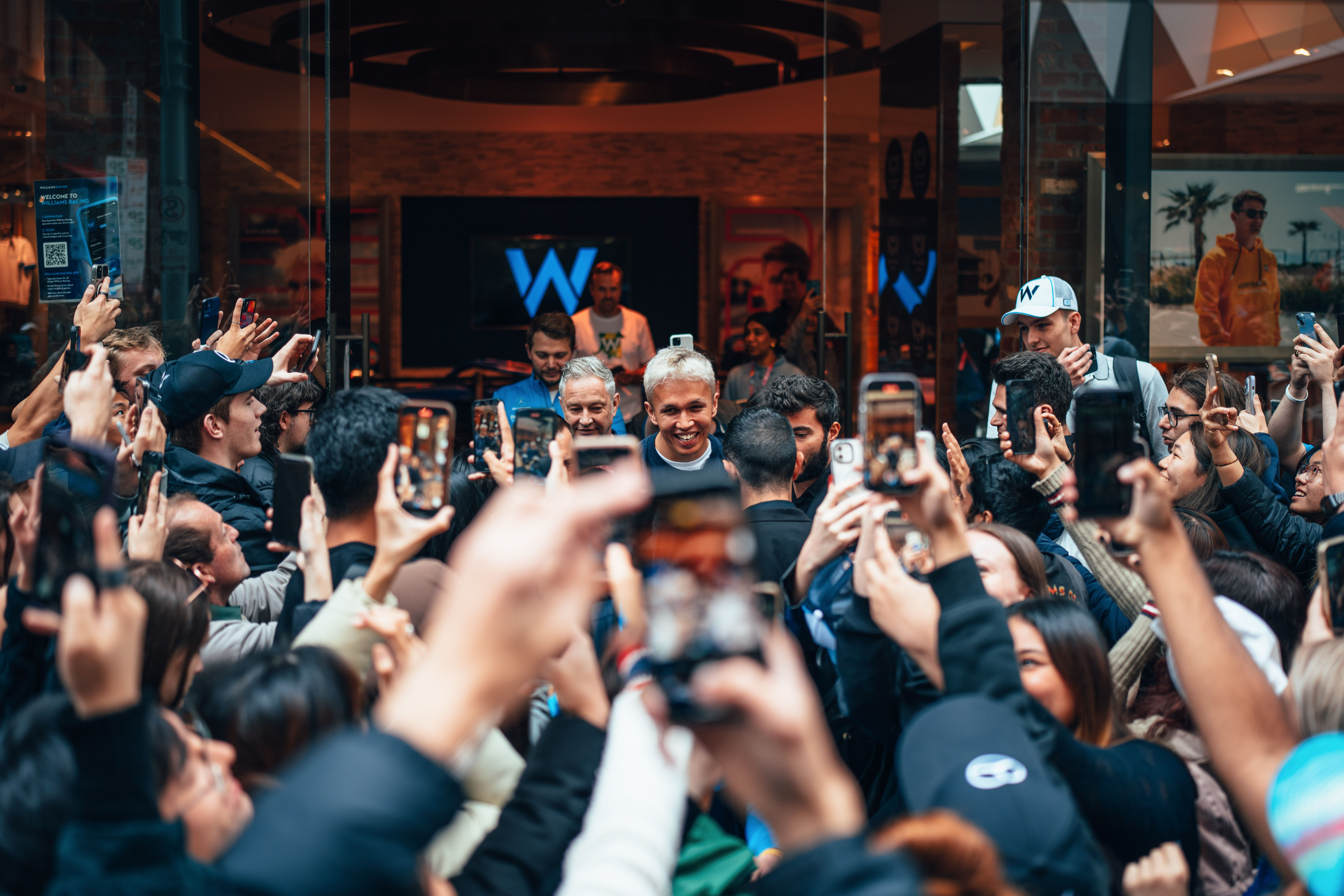 Massive crowds came out to greet him at our Melbourne Fan Zone.
