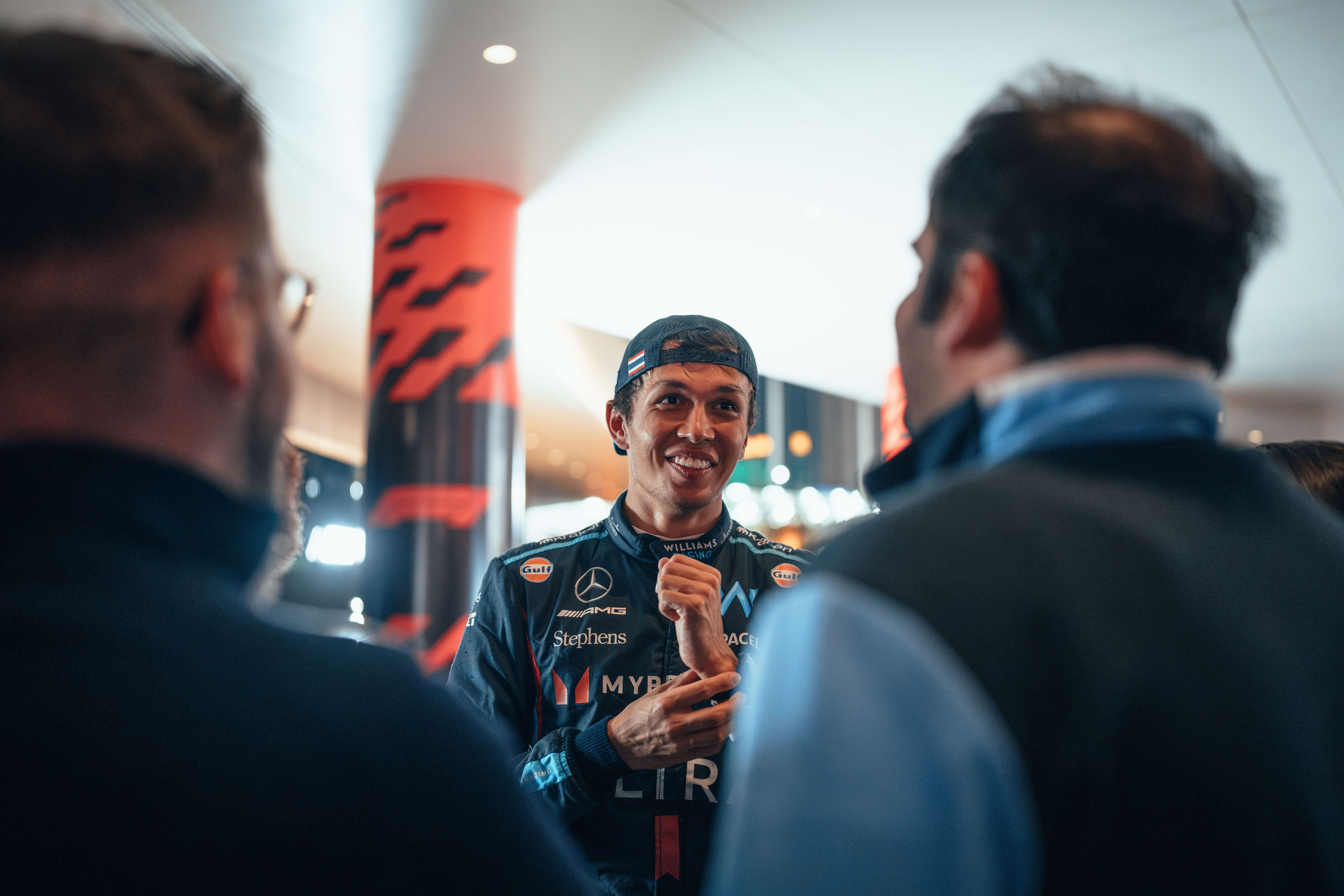 Another stellar day for Albono in a Williams.