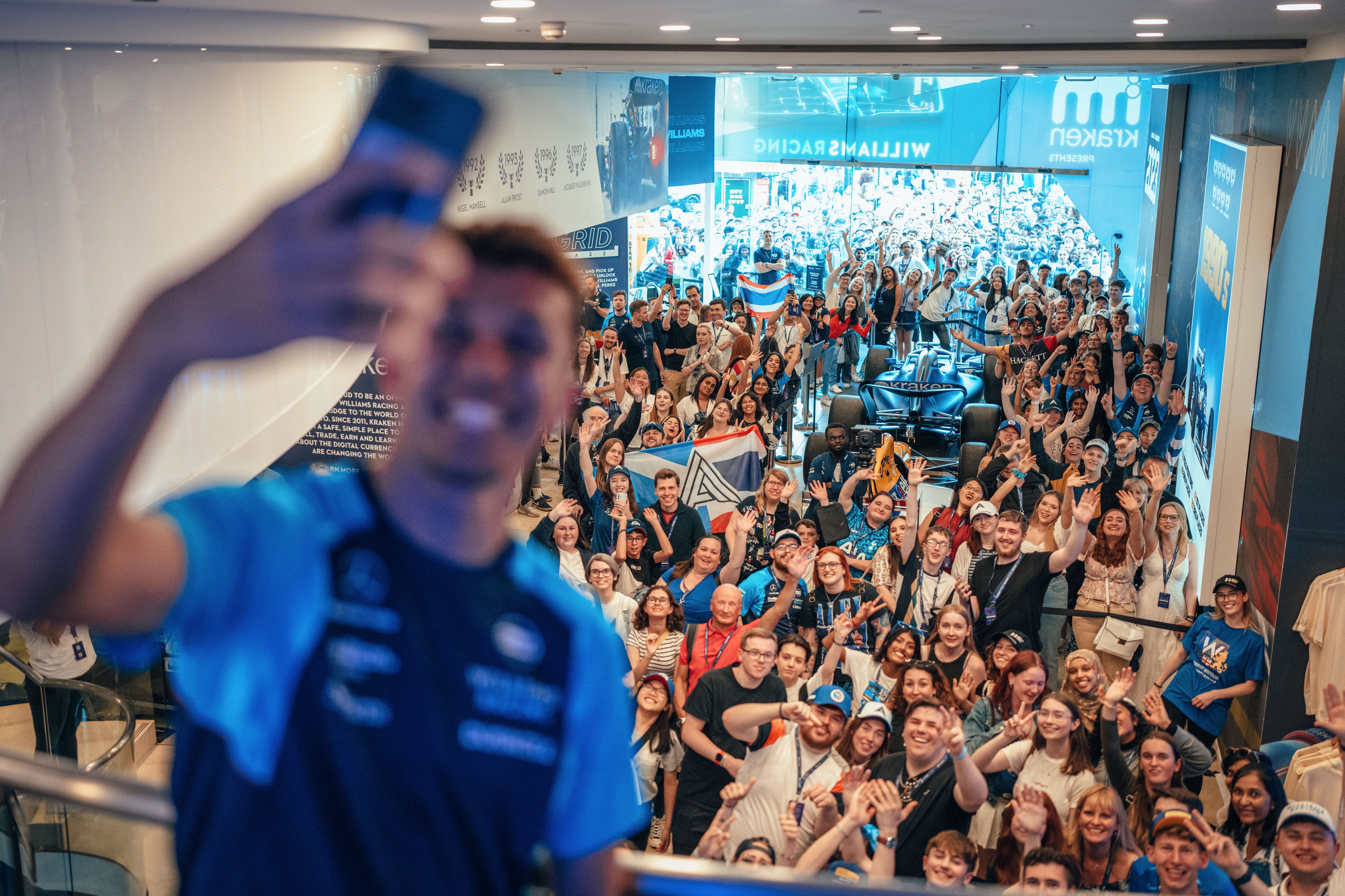 And finished with a trademark selfie.