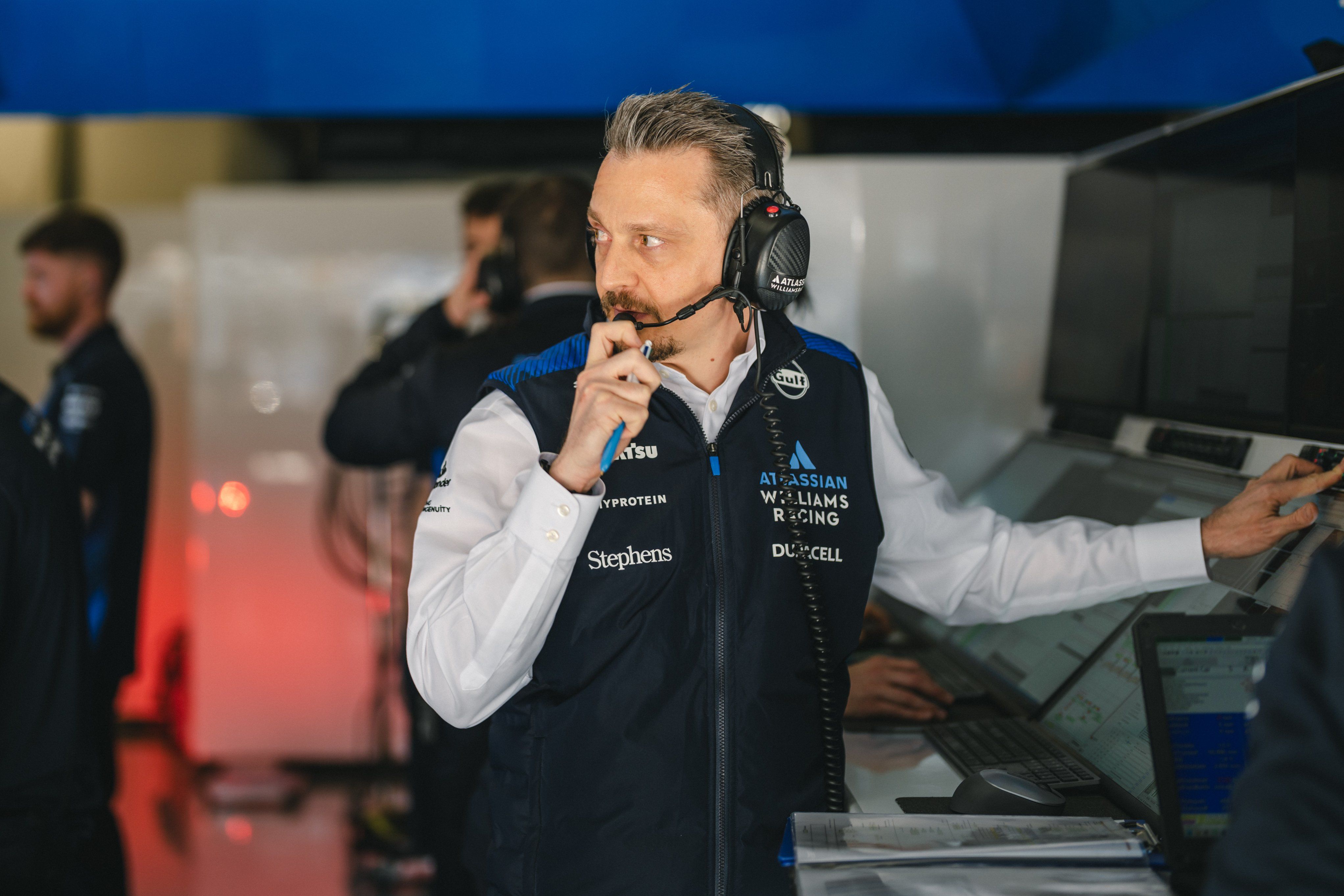 Gaetan keeping Carlos in the loop.